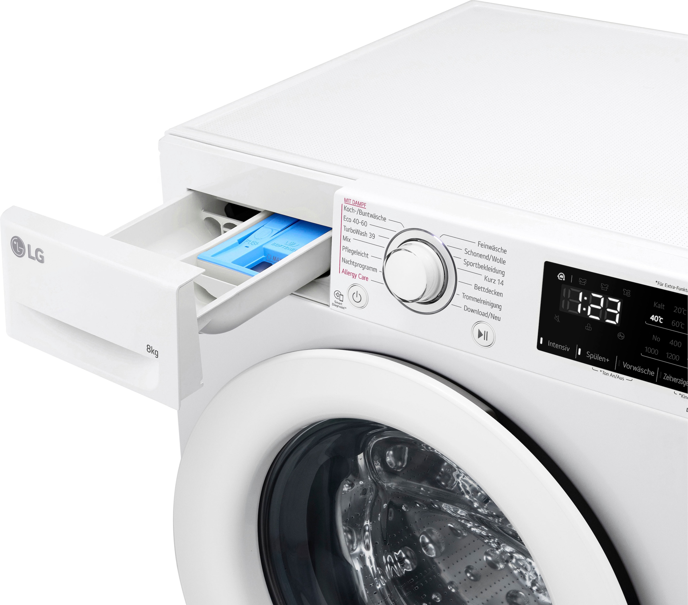 LG Waschmaschine 3 »F4WV3183«, 8 kg, 1400 U/min