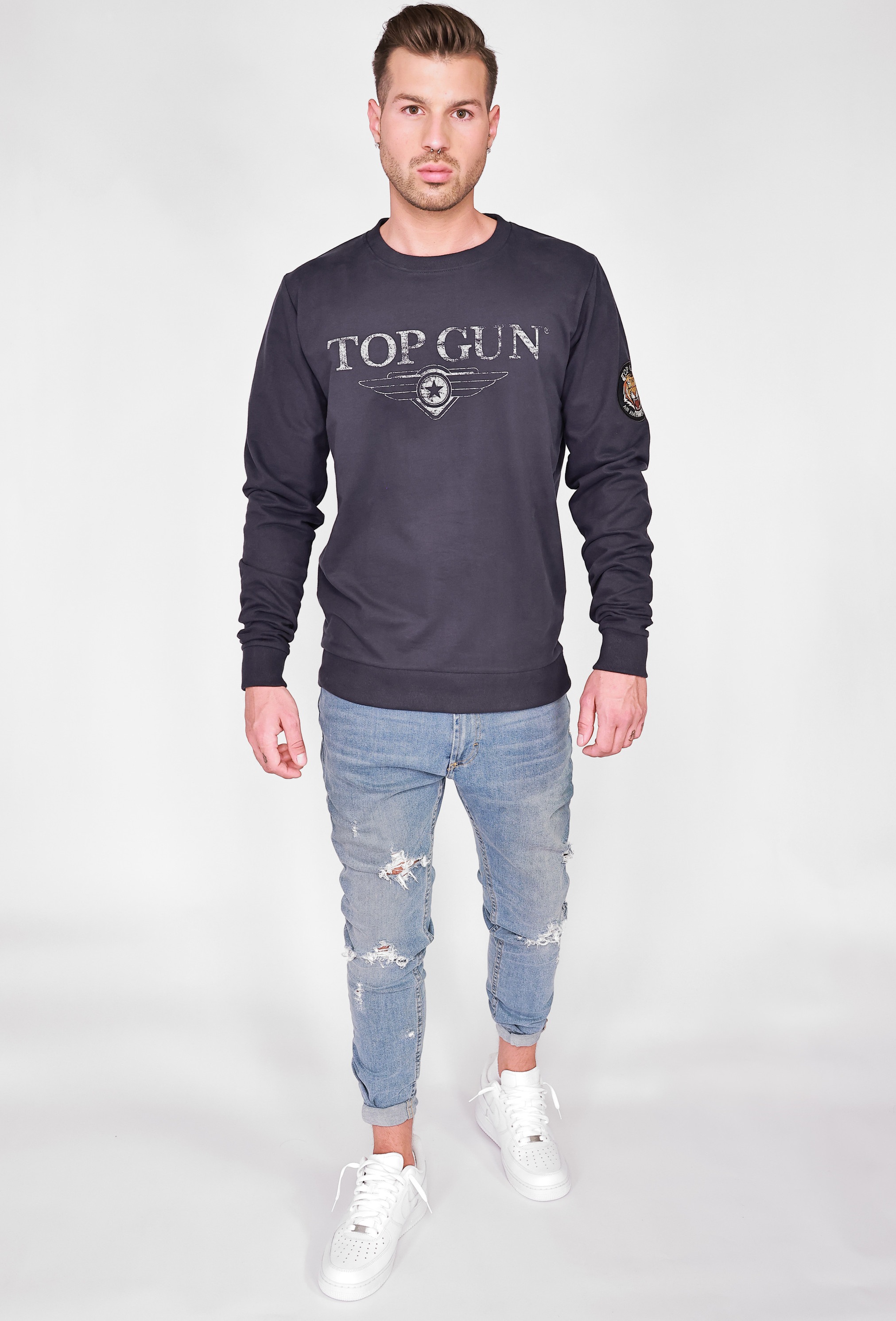 TOP GUN Sweatshirt »Sweater TG20213005«