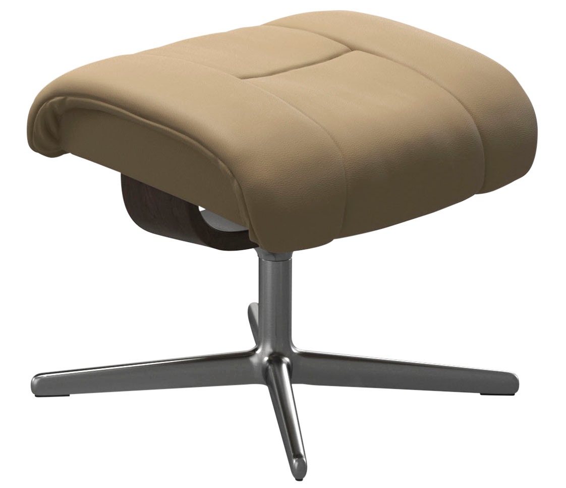 Stressless® Fußhocker »Reno«, mit Cross Base, Größe S, M & L, Holzakzent Wenge