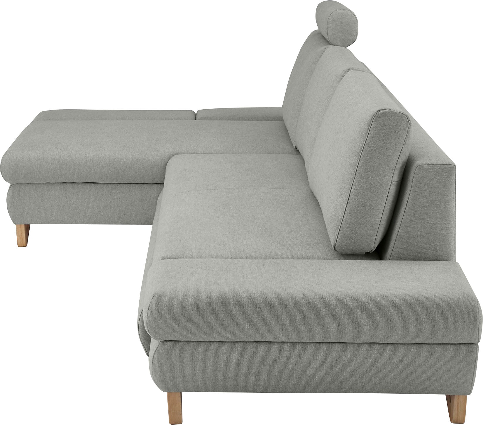 INOSIGN Ecksofa »City/Giron, L-Form,«, verstellbare Armlehnen mit Rasterfunktion