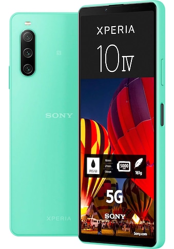Sony Smartphone »Xperia 10 IV«, Mint Green, 15,24 cm/6 Zoll, 128 GB Speicherplatz, 8... kaufen
