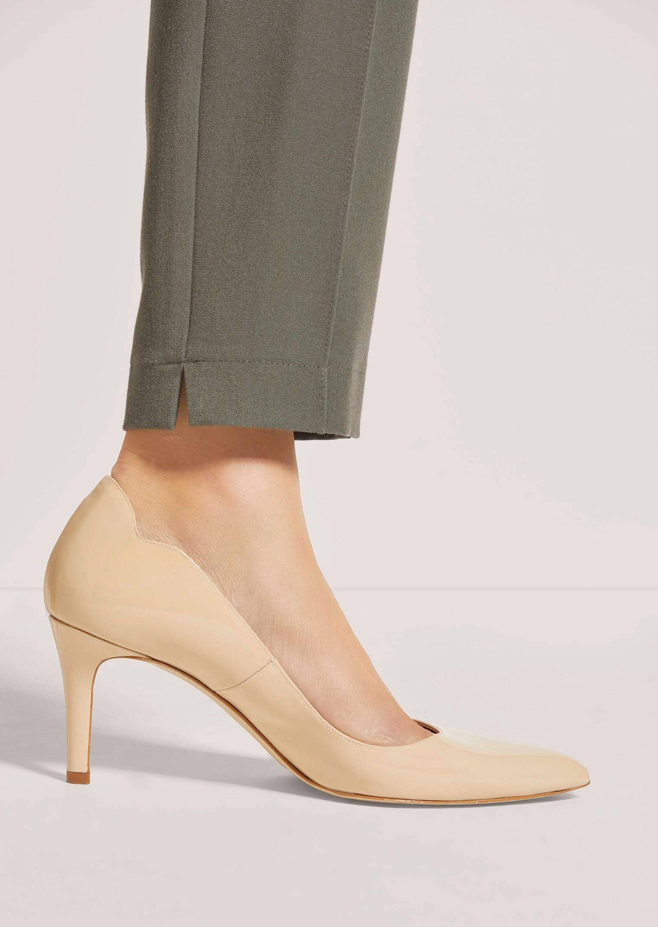 MADELEINE Stoffhose »Schlupfhose Slim Fit Stretchhose mit Biesen«