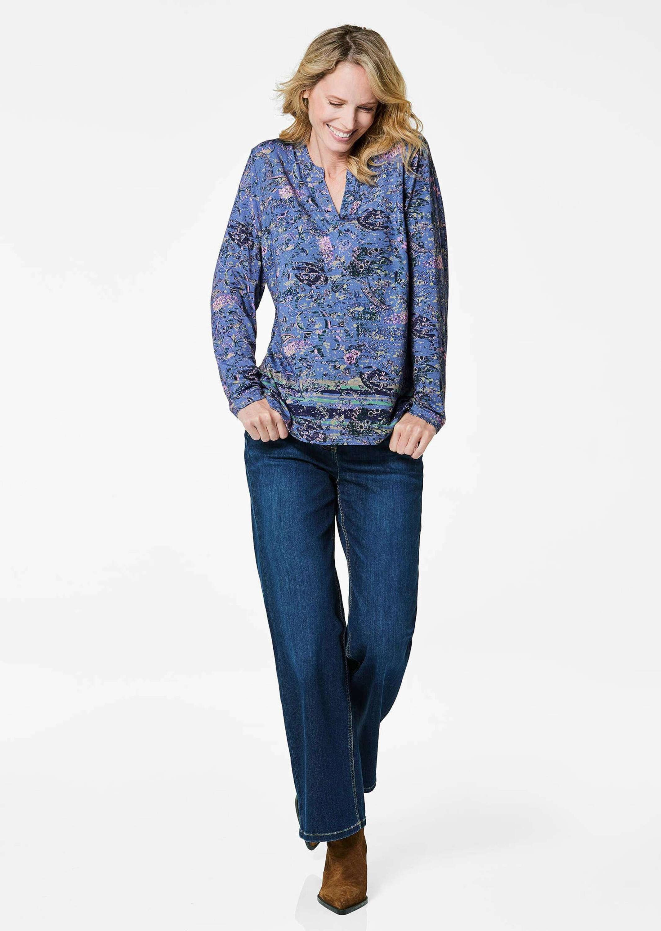 GOLDNER Print-Shirt »Elegantes Blusenshirt, Paisley-Design« keine/nicht relevant