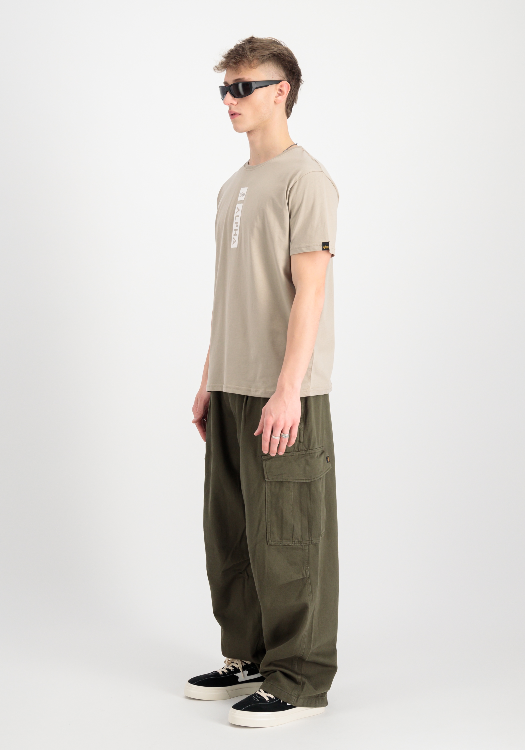 Alpha Industries T-Shirt »Alpha Industries Men - T-Shirts Alpha Puff Print T«