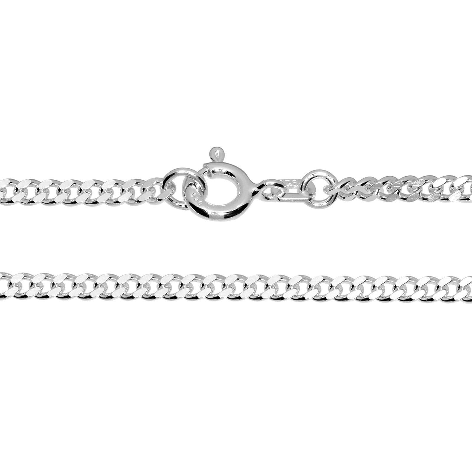 OSTSEE-SCHMUCK Silberkette »- Panzer 2,4 mm - Silber 925/000 -,«