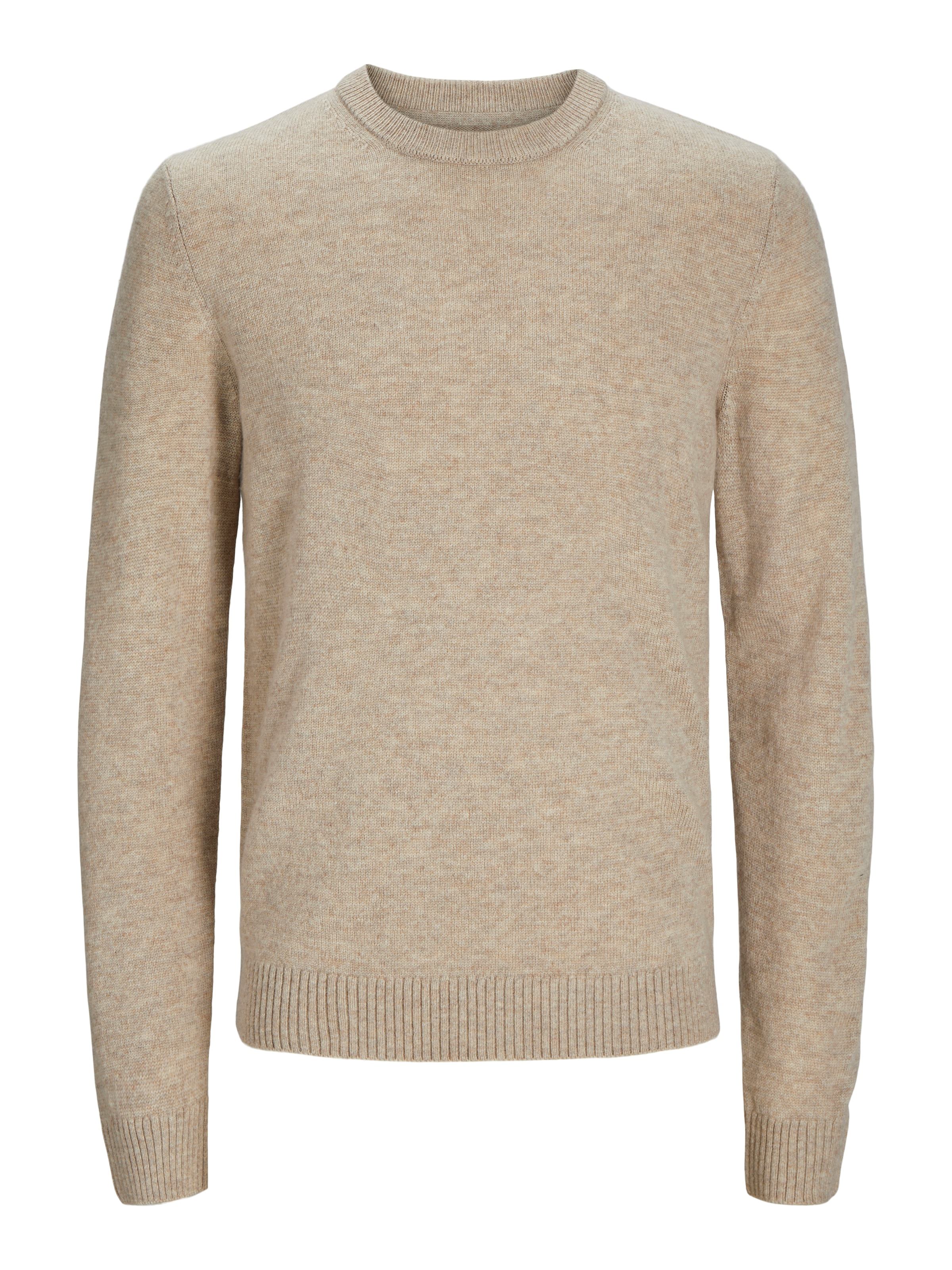 Jack & Jones Rundhalspullover »JPRBLULAMBSWOOL KNIT CREW NECK«