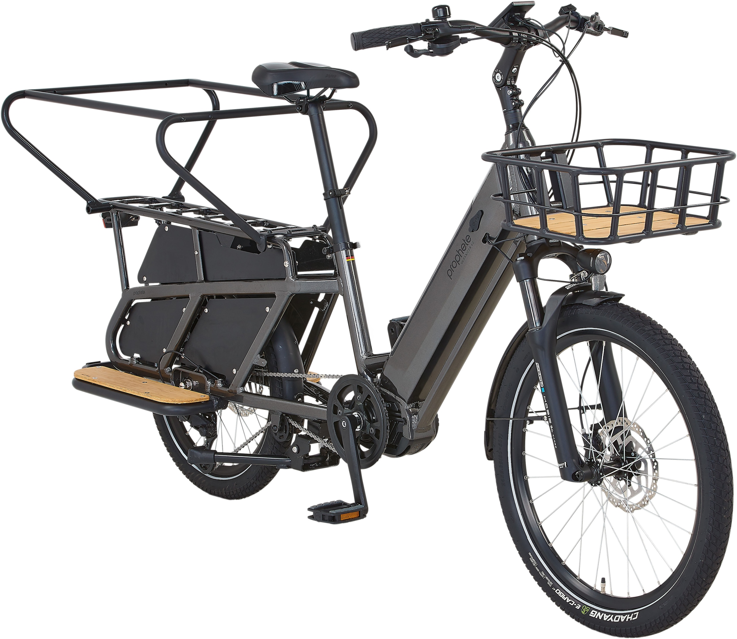 Prophete »Urbanicer 4.0« 9 Gang Shimano Cues Schaltwerk Kettenschaltung Mittelmotor 250 W Pedelec, Elektrofahrrad für Damen und Herren