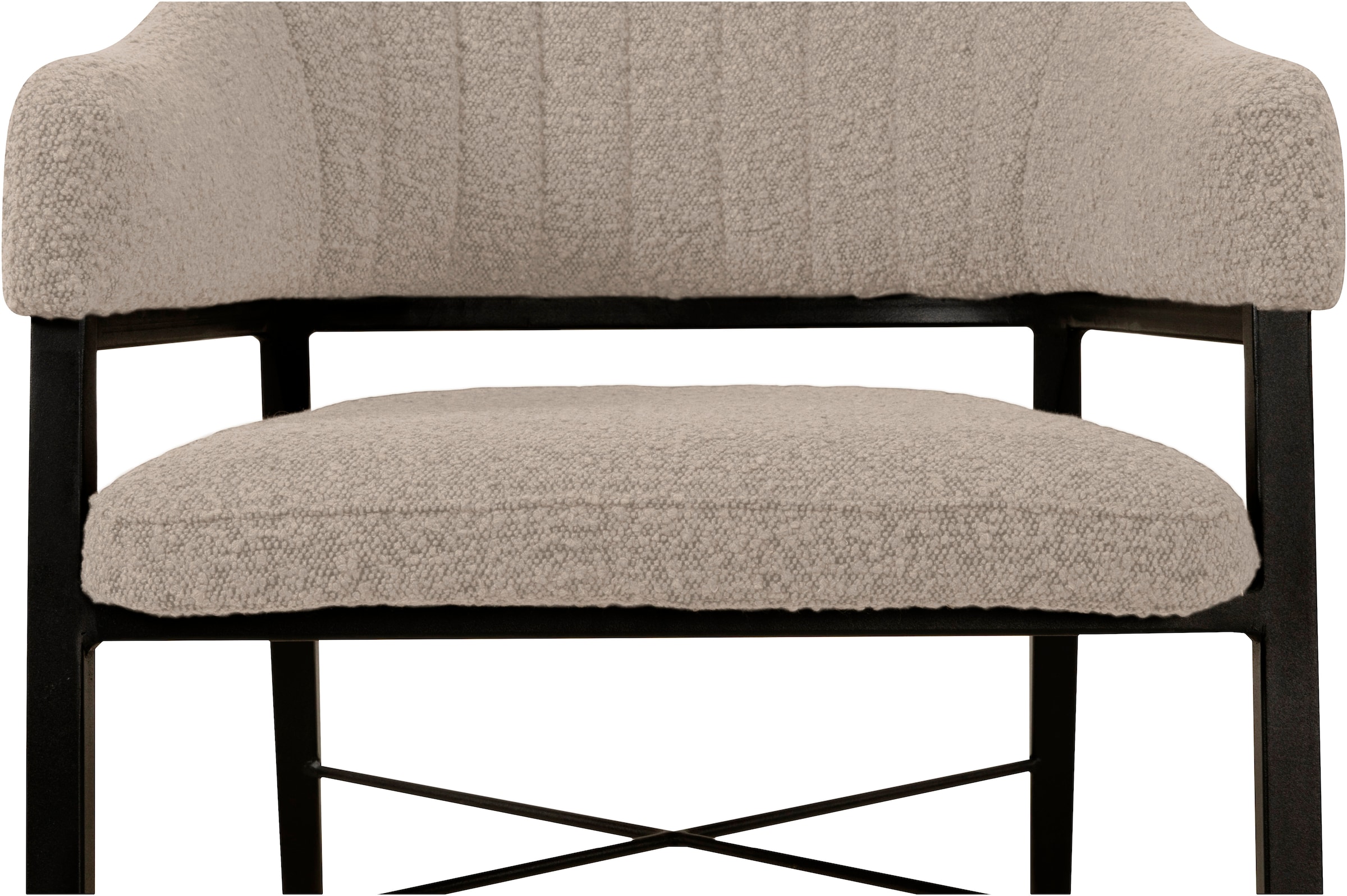 OMG Design Armlehnstuhl »Roma« (Set) 1 Stk.bequemer Esszimmerstuhl, Polsterstuhl mit Bouclé Bezug