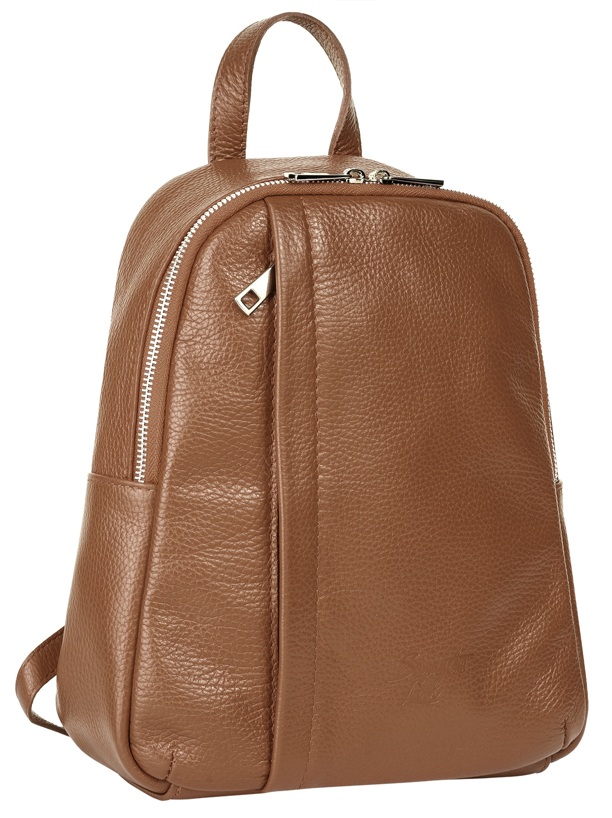 Samantha Look Cityrucksack, Echt Leder, Made in Italy