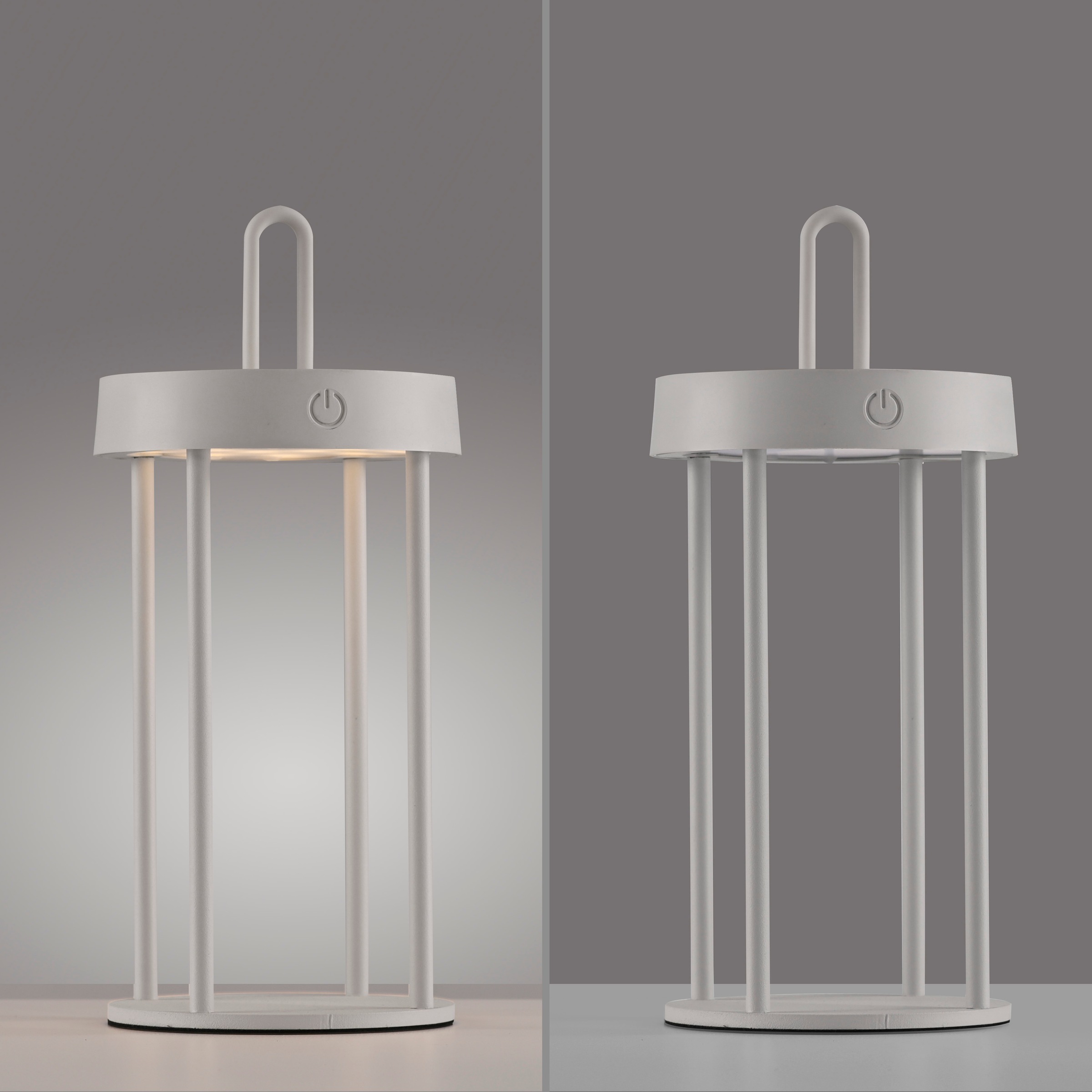 JUST LIGHT Tischleuchte »ANSELM«, 1 flammig, Leuchtmittel LED-Modul | LED fest integriert, Akkuleuchte