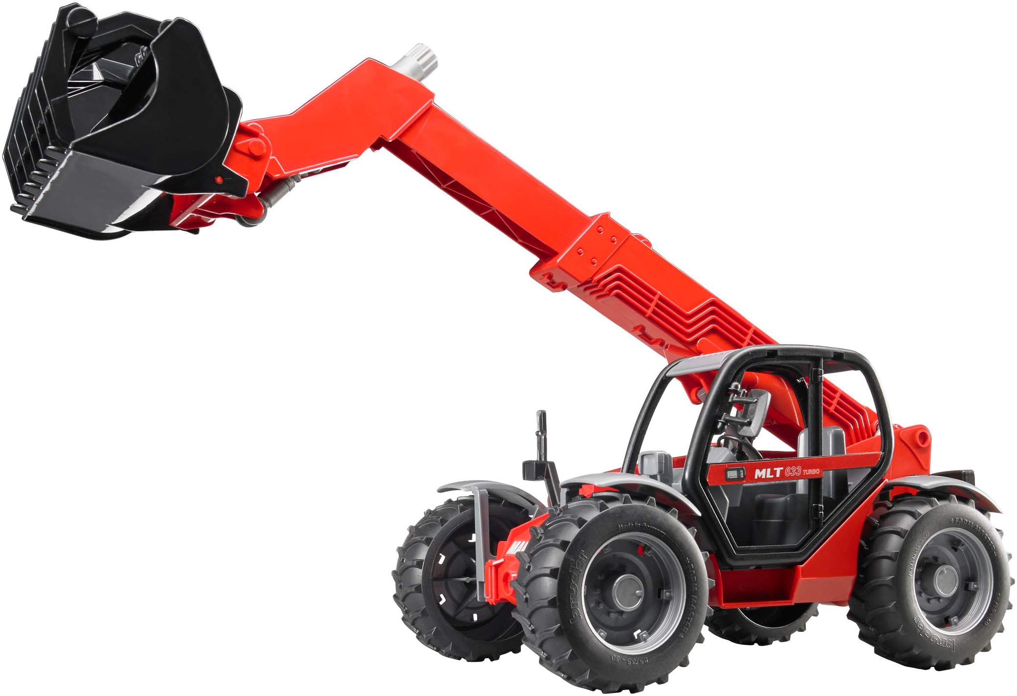 Bruder® Spielzeug-Radlader »Manitou Teleskoplader MLT 633 40 cm (02125)« Made in Europe