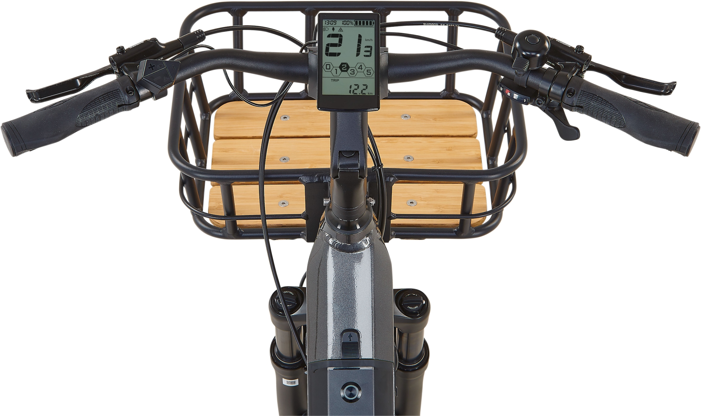 Prophete »Urbanicer 4.0« 9 Gang Shimano Cues Schaltwerk Kettenschaltung Mittelmotor 250 W Pedelec, Elektrofahrrad für Damen und Herren
