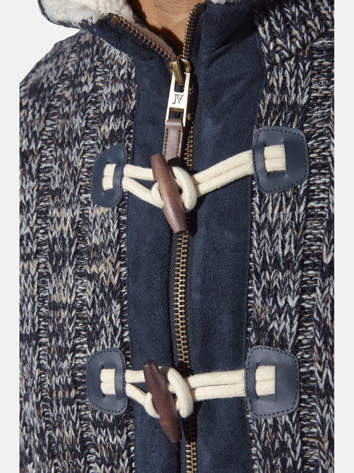 Jan Vanderstorm Kapuzenstrickjacke »Outdoor Strickjacke EIRBORG«