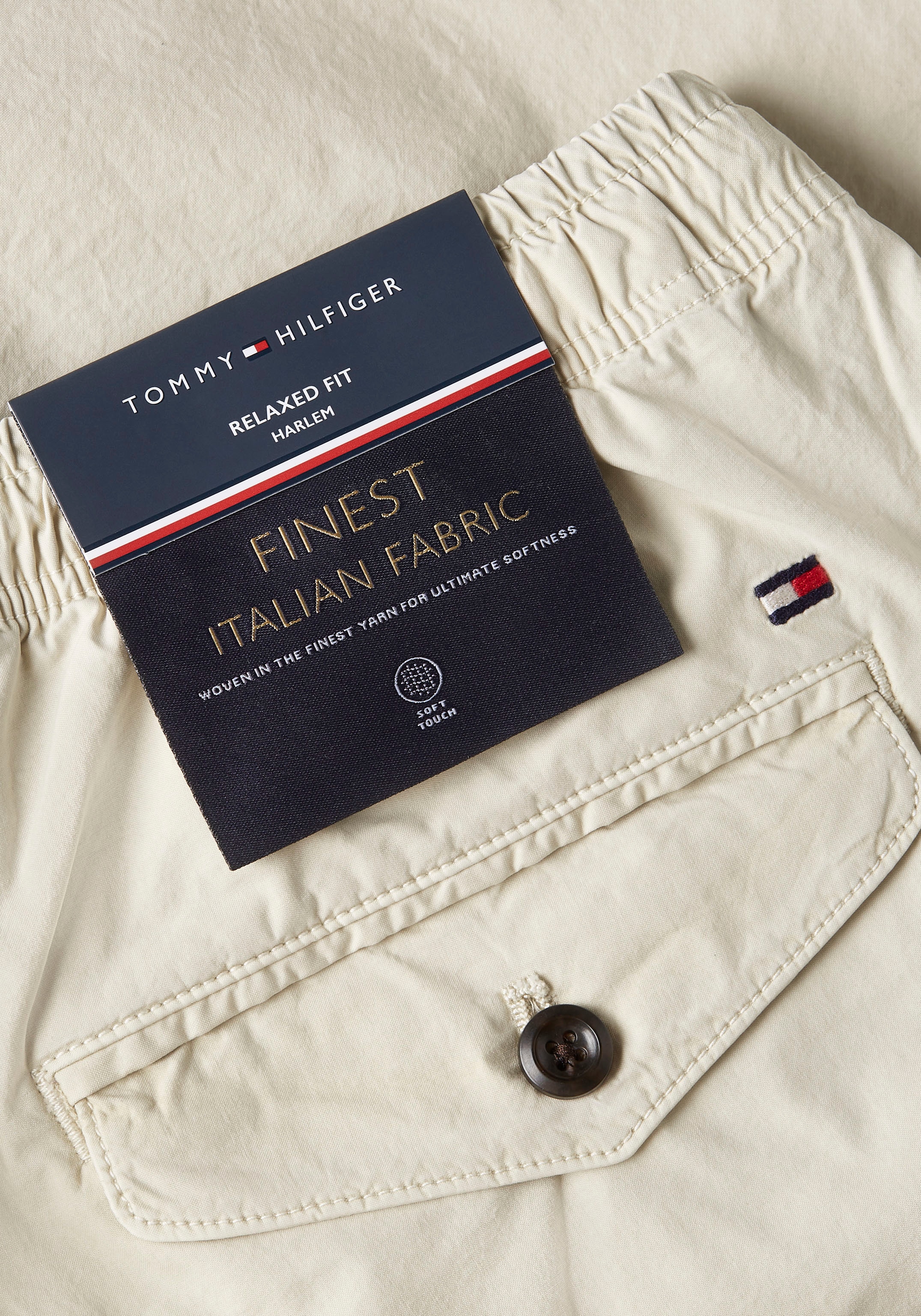 Tommy Hilfiger Shorts »HARLEM PO DRWS PAPERTOUCH GMD«, mit Eingriffstaschen