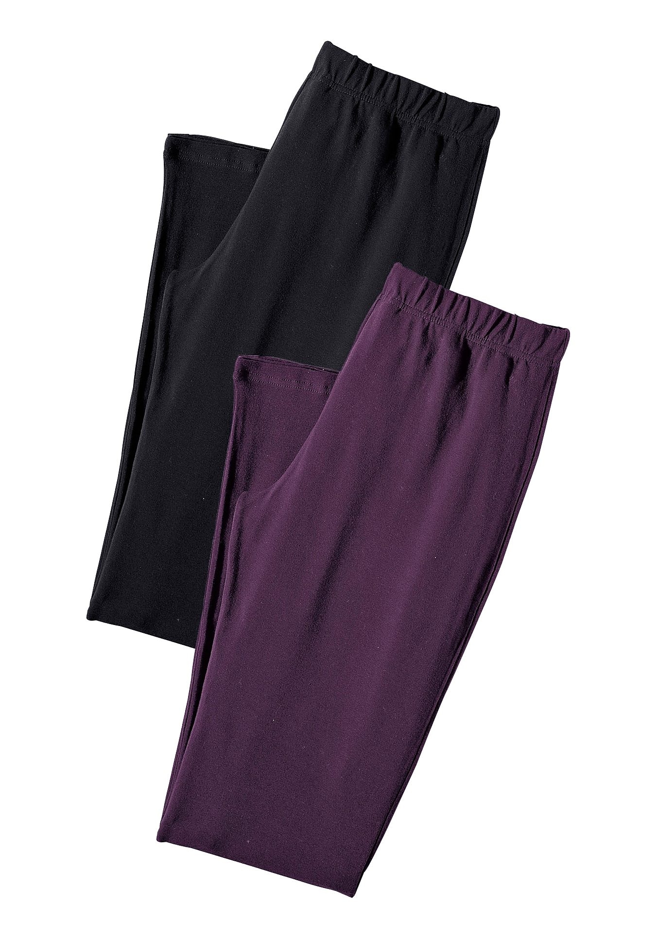 Vivance active Caprileggings, (2er-Pack), mit Gummibund, Loungewear