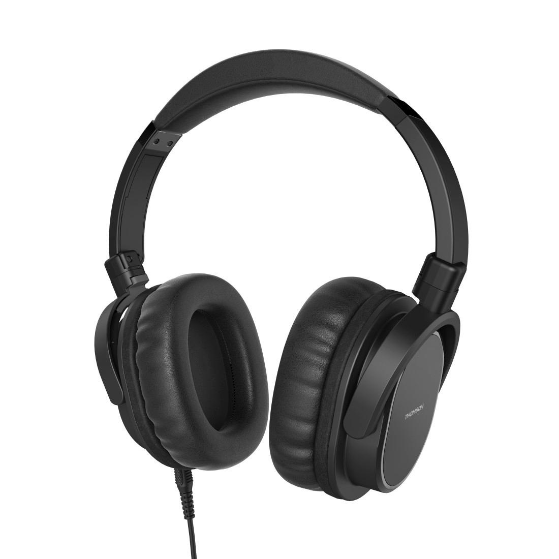 Mikrofon, Ohrmuscheln XXL Thomson Headset 3 mit gepolsterte Seniorenkopfhörer, UNIVERSAL Lautstärkeregler, 2 und langes »TV On-Ear-Kopfhörer Kopfbügel Over-Ear Kabel«, | Garantie Jahre ➥