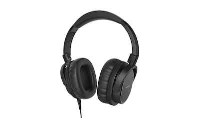 Thomson Over-Ear-Kopfhörer »Kopfhörer Over Ear mit passiver  Geräuschreduzierung, schwarz«, Geräuschisolierung, angenehmer Tragekomfort, guter  Klang ➥ 3 Jahre XXL Garantie | UNIVERSAL