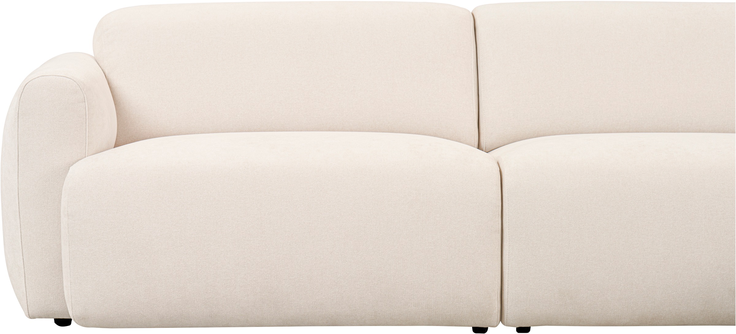 andas Ecksofa »Myrland«, Breite 241 cm, Chenille, Easy Clean Stoff, mit Kaltschaum