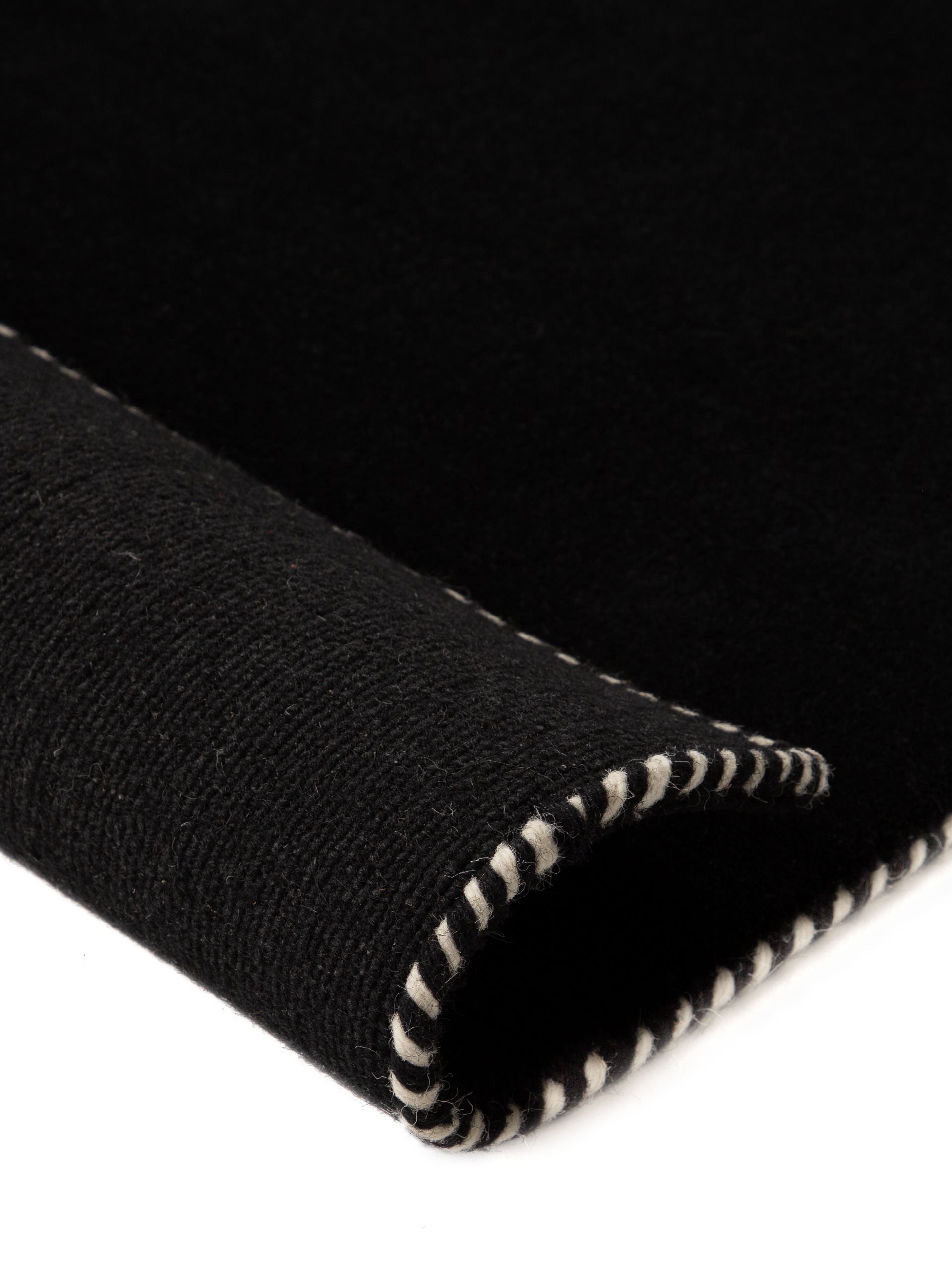 carpetfine Wollteppich »Gabbeh Lola Uni«, rechteckig, 14 mm Höhe, mit natürlichem Pflanzenmaterial von Hand gewebt, auch in Rund