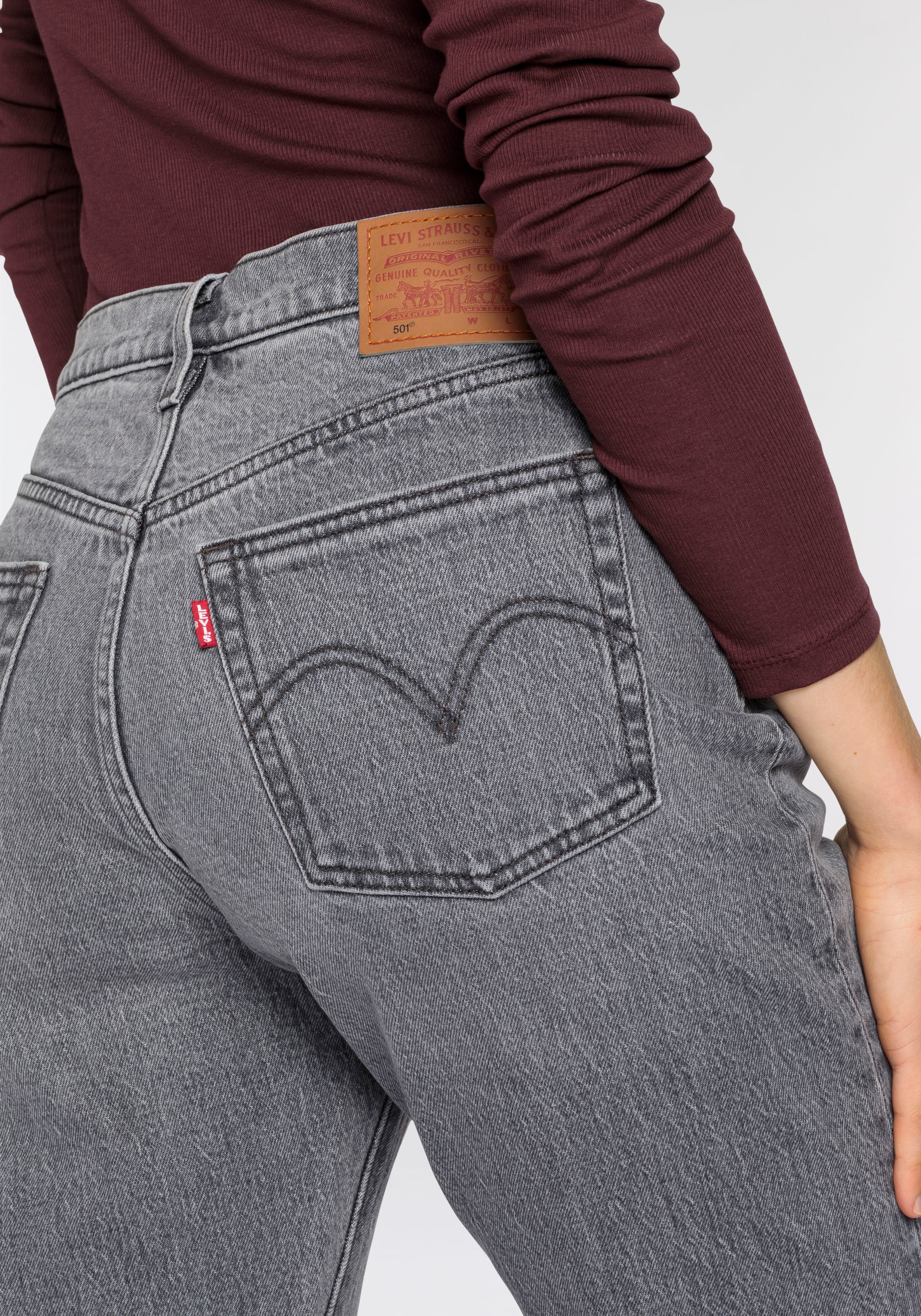 Levi's® 7/8-Jeans »501 Crop«, 501 Collection, 5-Pocket-Style