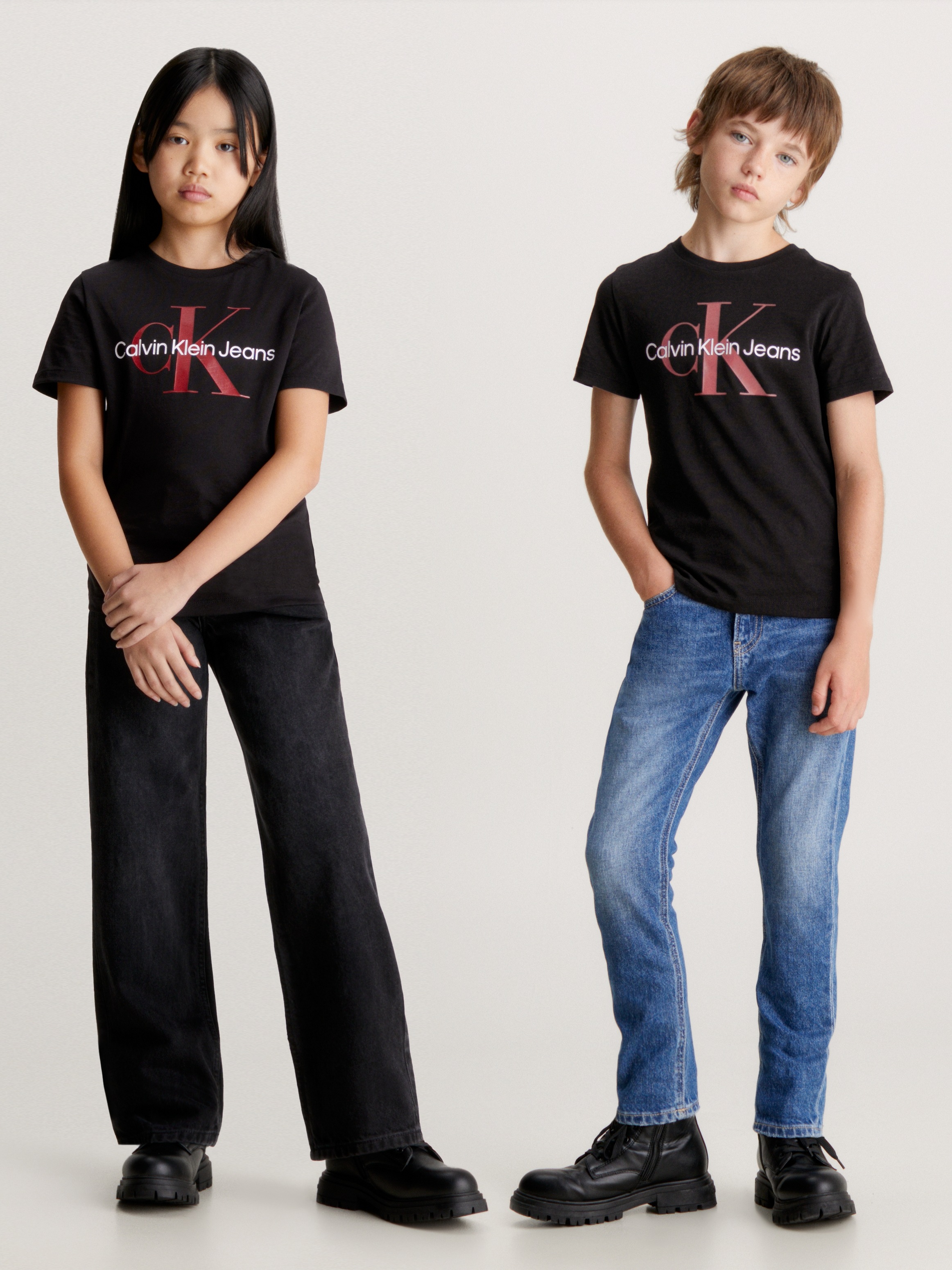 Calvin Klein Jeans T-Shirt »CK MONOGRAM SS T-SHIRT«, für Kinder bis 16 Jahre
