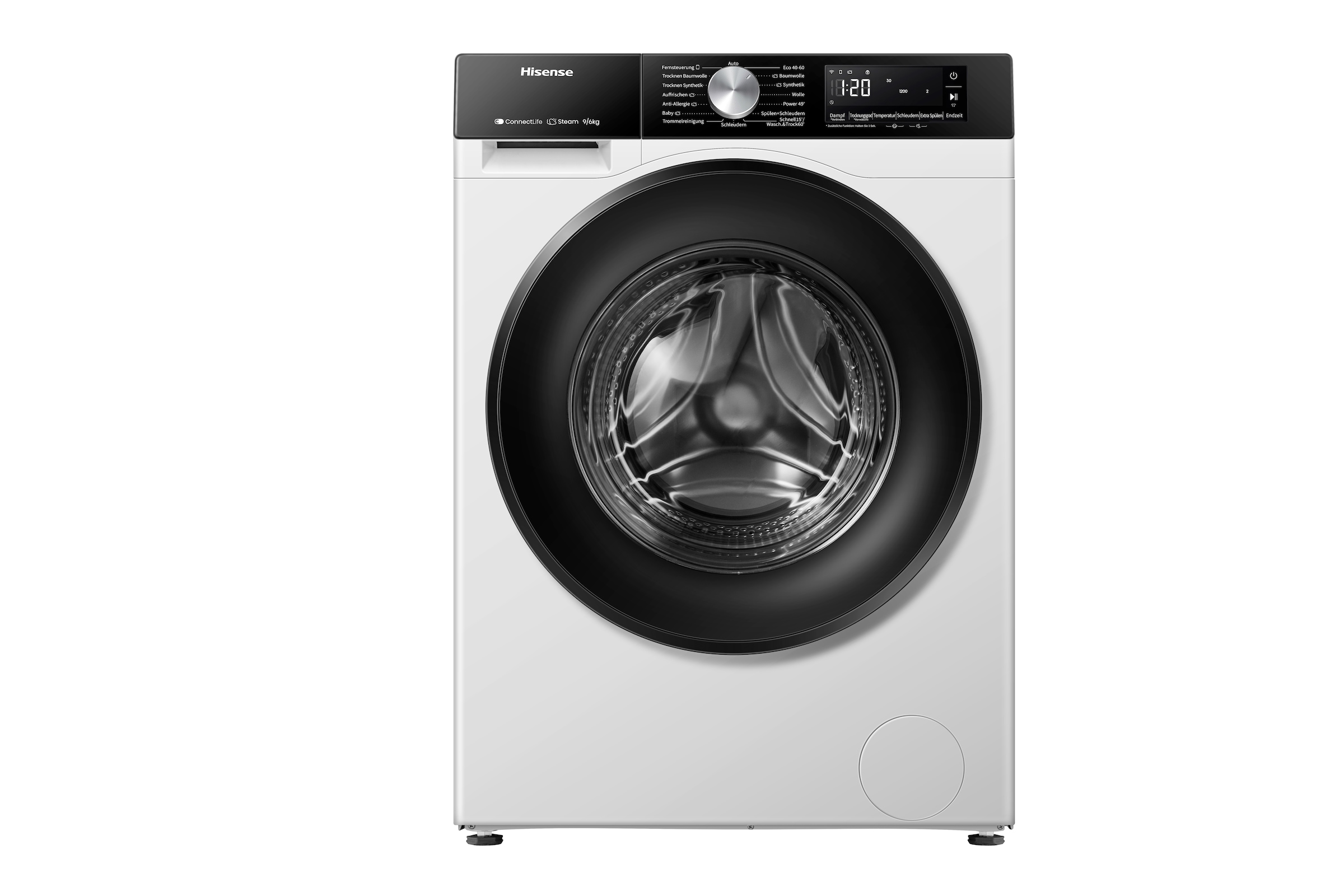 Hisense Waschtrockner »WD3S9043BW3« 3s Serie 9 kg /6 kg 72 dB(A) Waschen & Trocknen in 60 min.