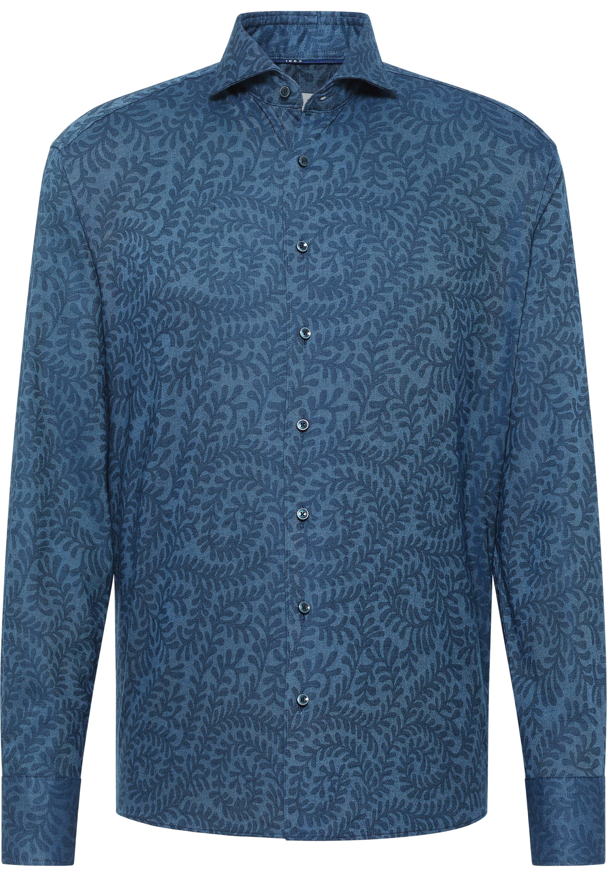 Eterna Langarmhemd »MODERN FIT« EASY IRON (bügelleicht)