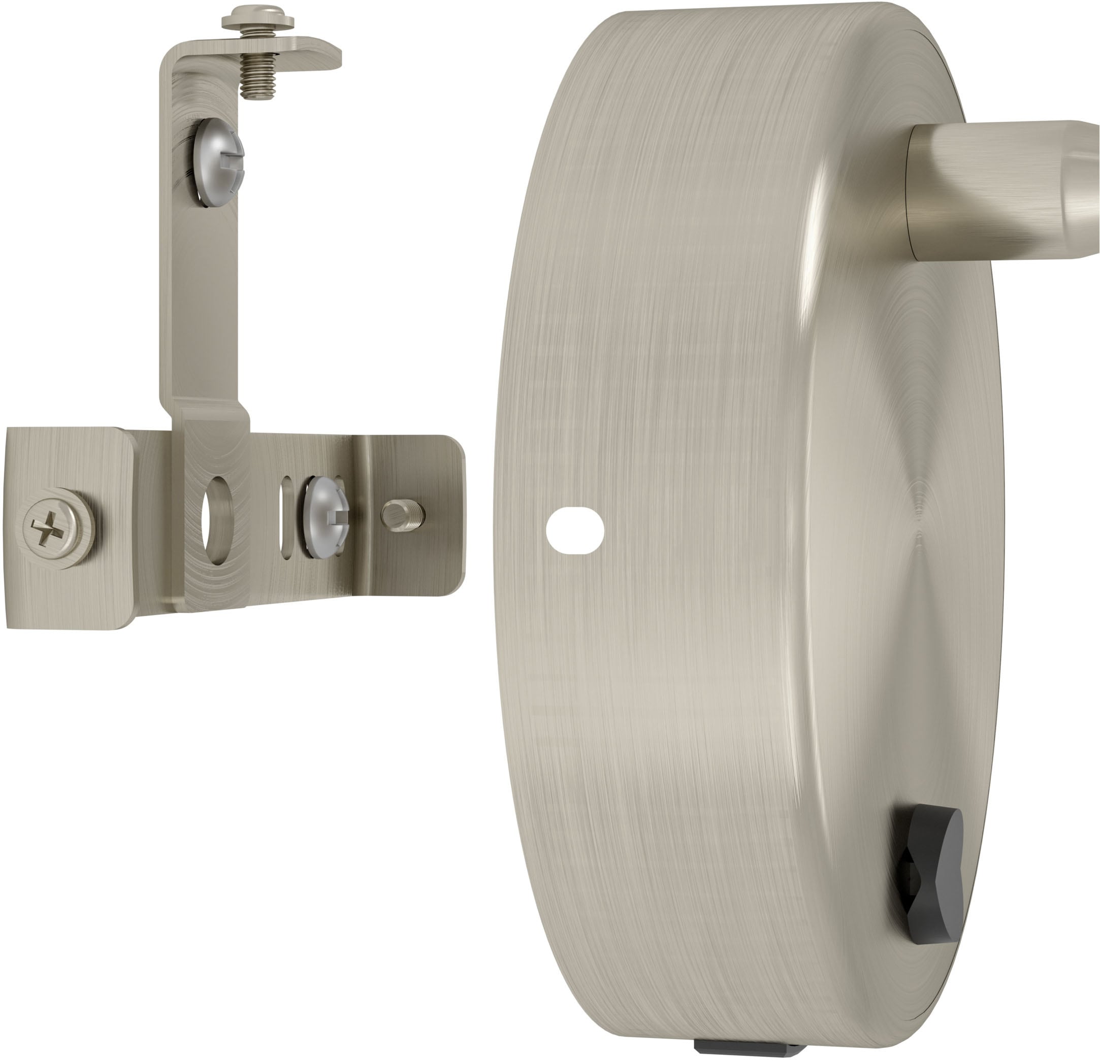 EGLO Wandleuchte »OLIVANDINO 1 Wandlampe - Stahl - LED - 3,8W - IP20« LED-Modul 1 Stk. Warmweiß Wandstrahler, Wandspot, Wohnzimmer, Flur, Schlafzimmer, Ø11 x AL43 cm