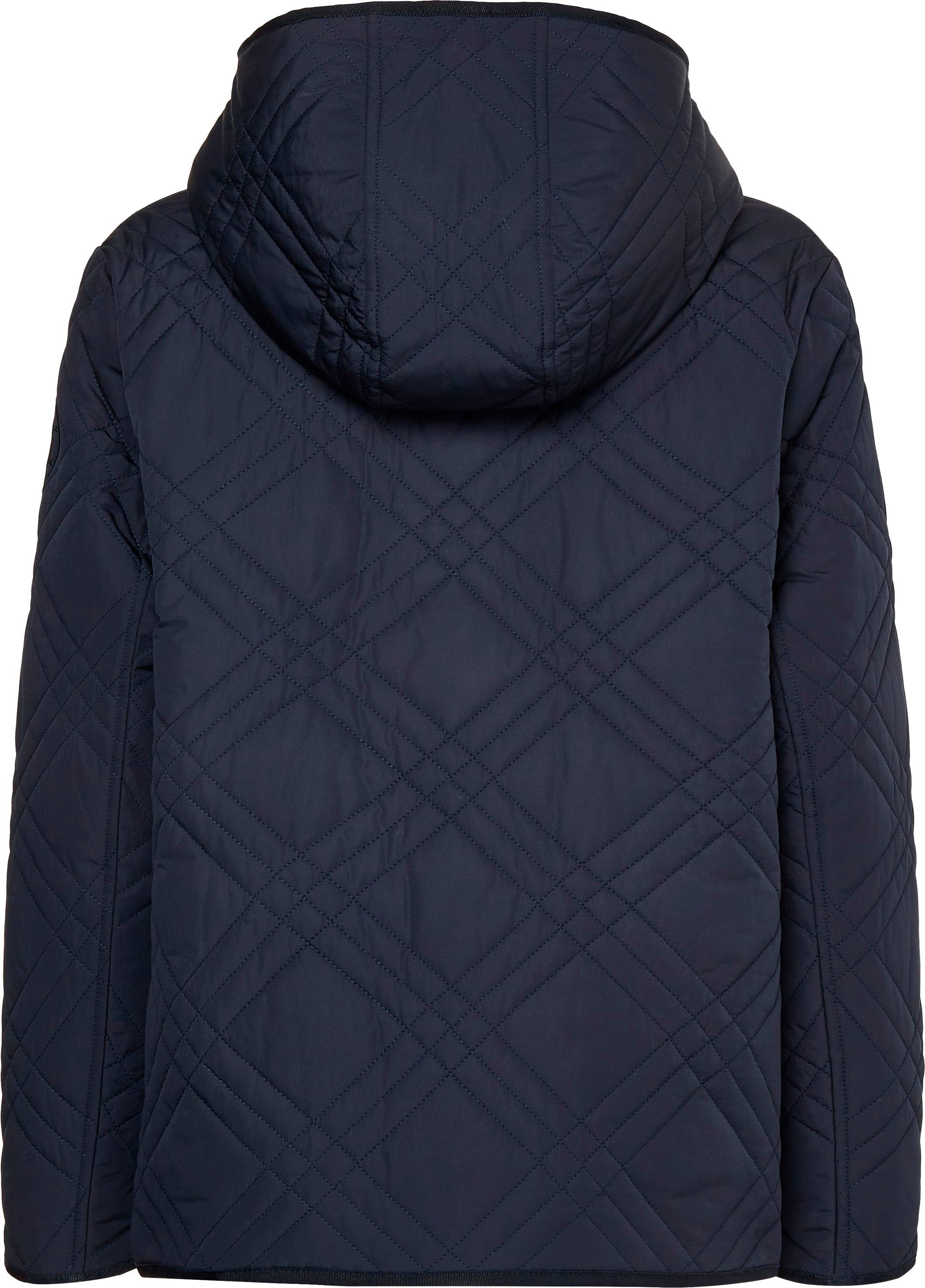 Tommy Hilfiger Steppjacke, mit Kapuze, mit Markenlabel