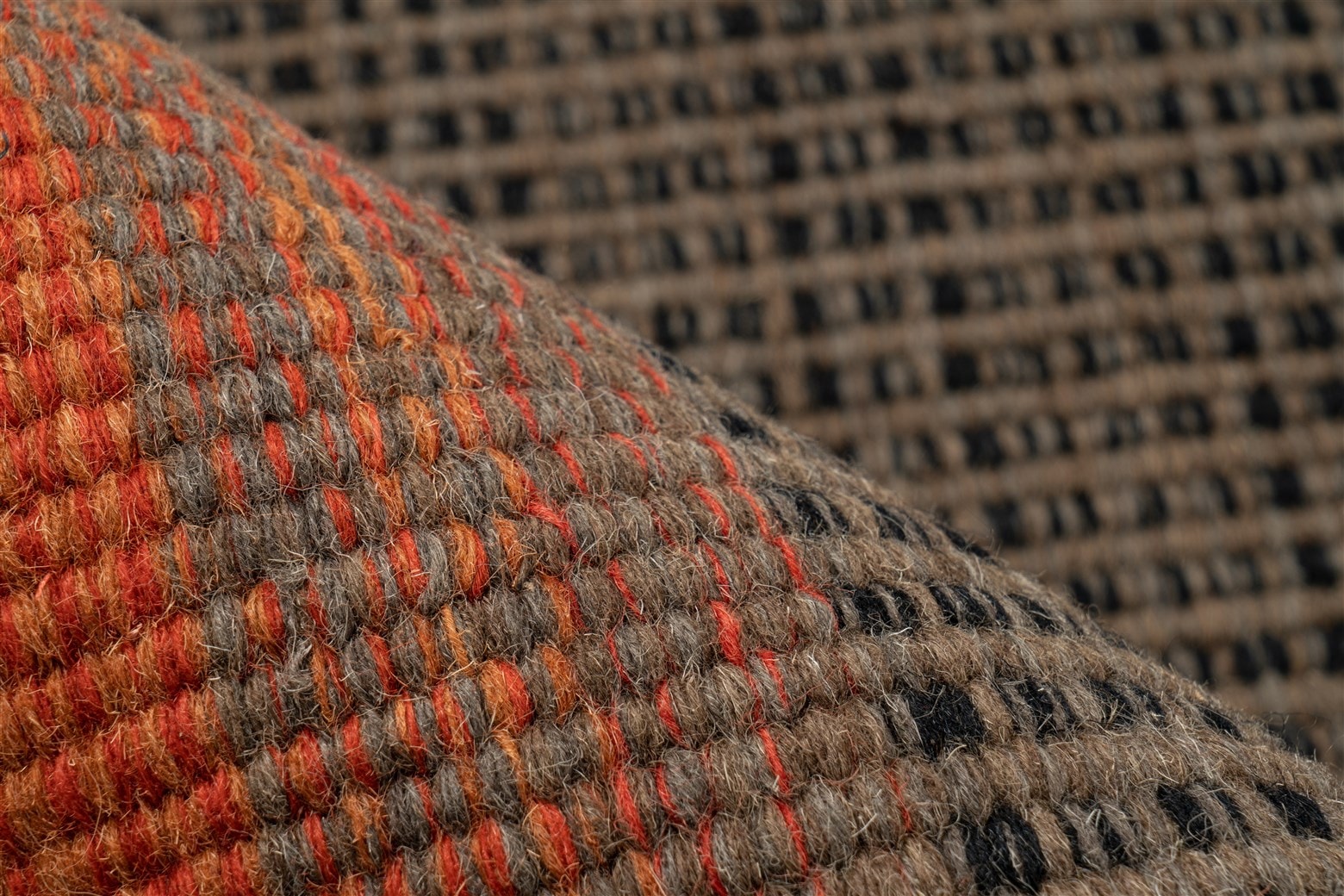 Padiro Teppich »Twice 325« rechteckig 13 mm Höhe Handgearbeitet, Naturteppich, beidseitig verwendbar