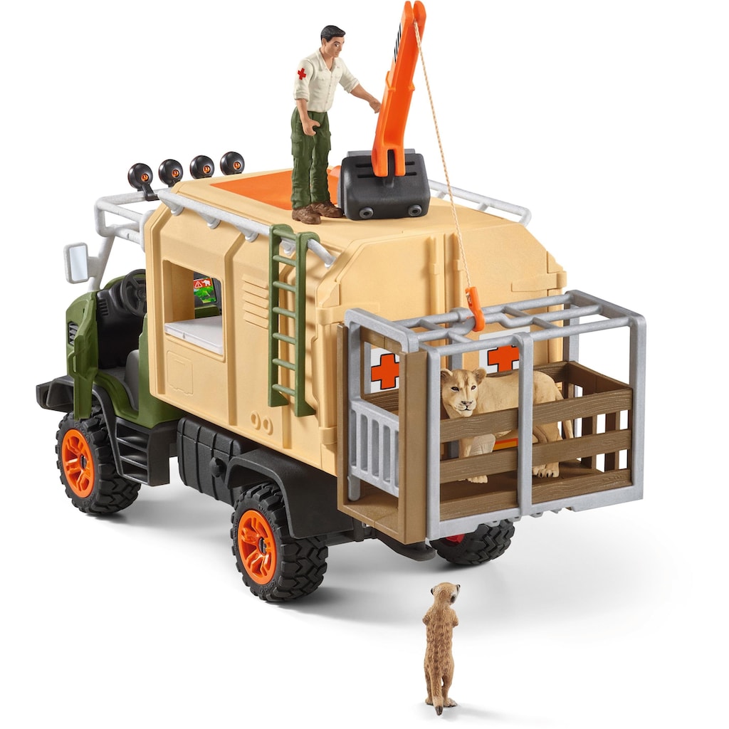 Schleich® Spielwelt »WILD LIFE, Großer Truck Tierrettung (42475)«, (Set)