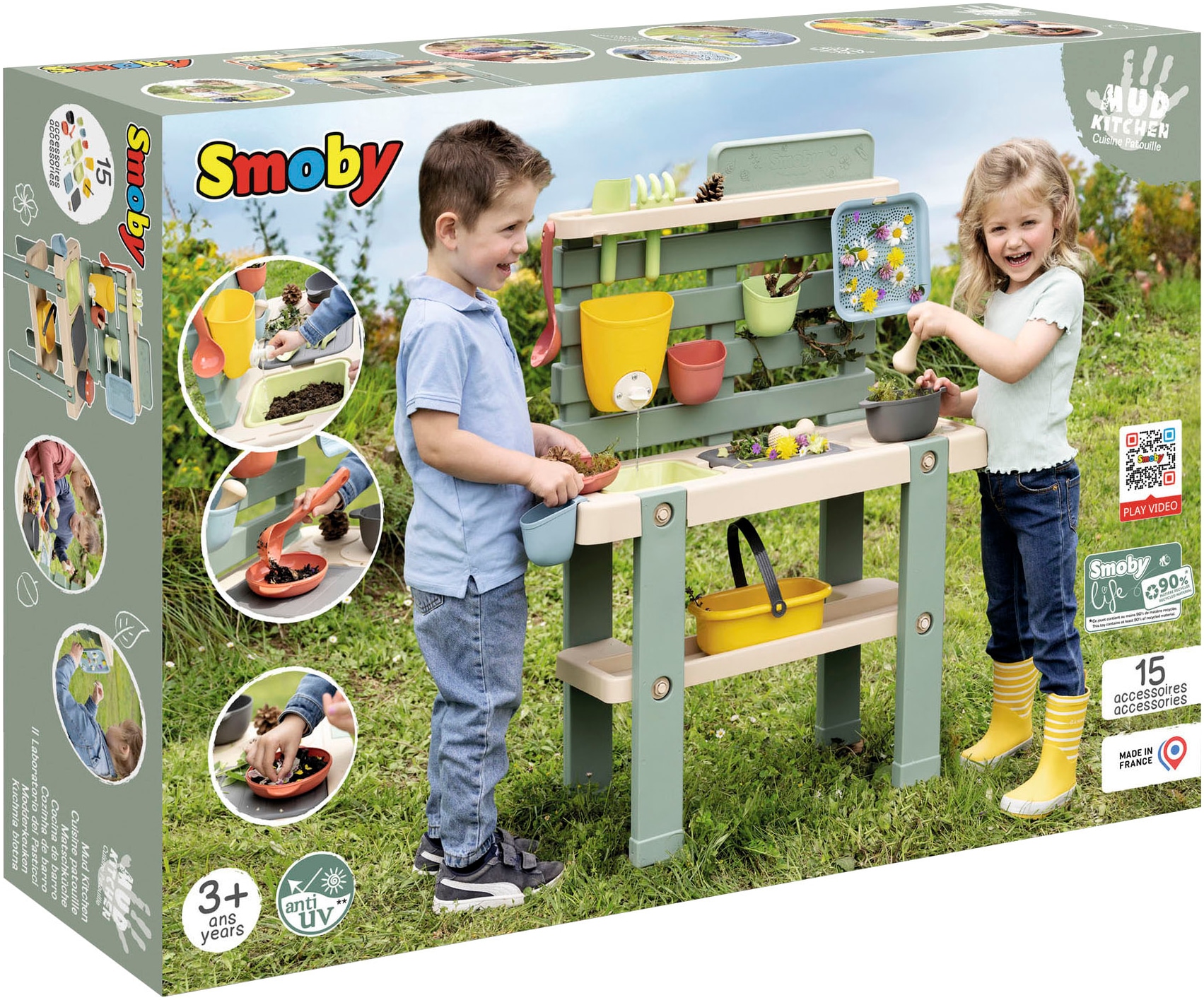 Smoby Outdoor-Spielküche »Smoby Life Matschküche«, Made in Europe