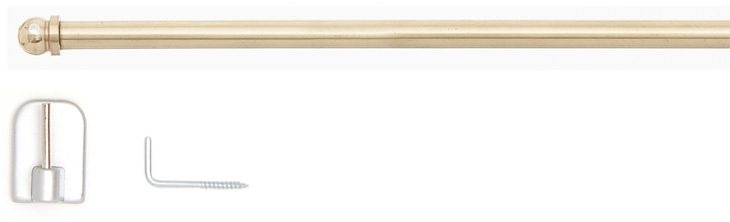 indeko Scheibenstange »Metz« Ø 7 mm 1 läufig-läufig ausziehbar