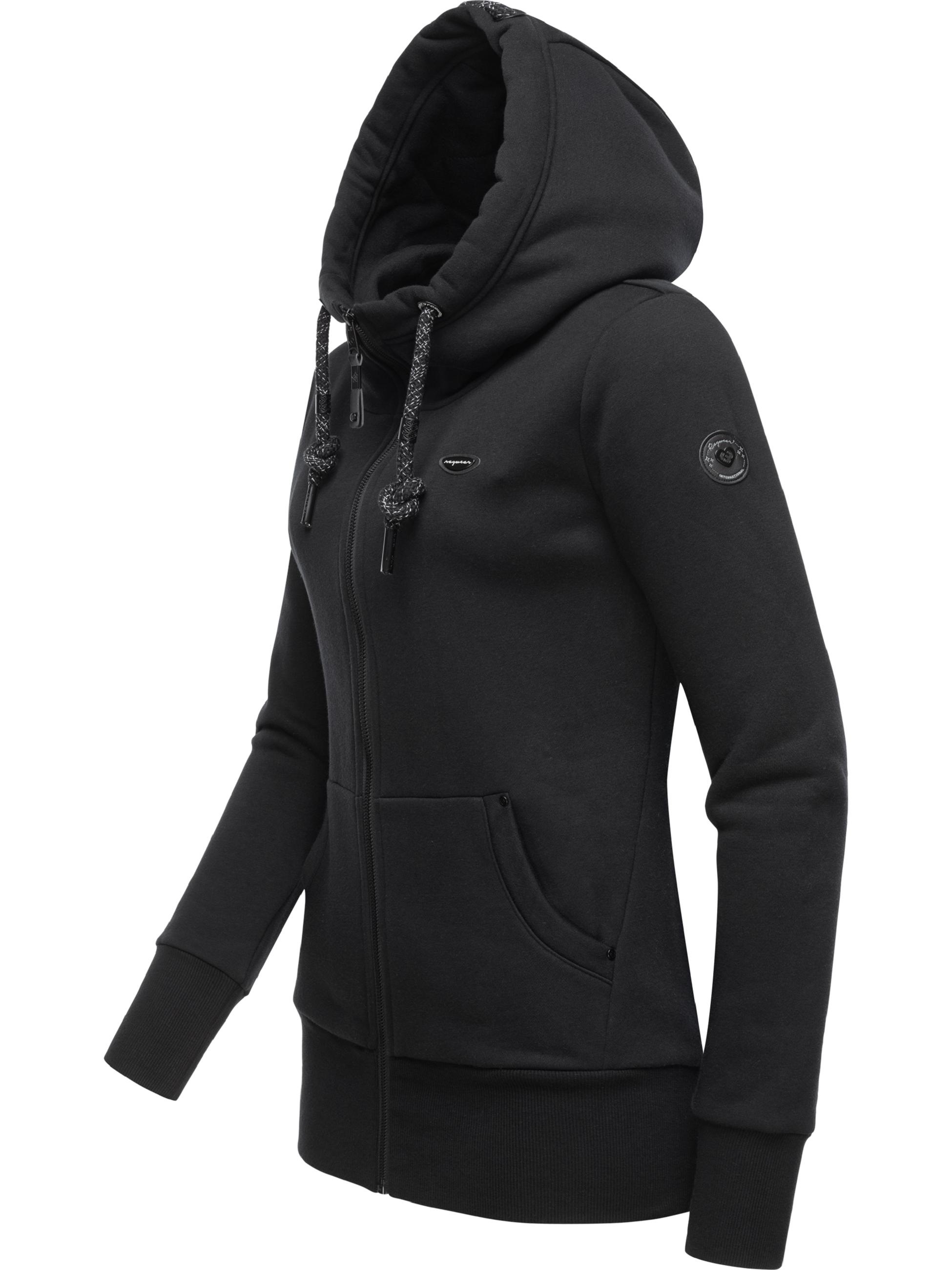 Ragwear Sweatjacke »Sweatjacke Neska Zip«, sportlicher Damen Hoodie mit Kapuze