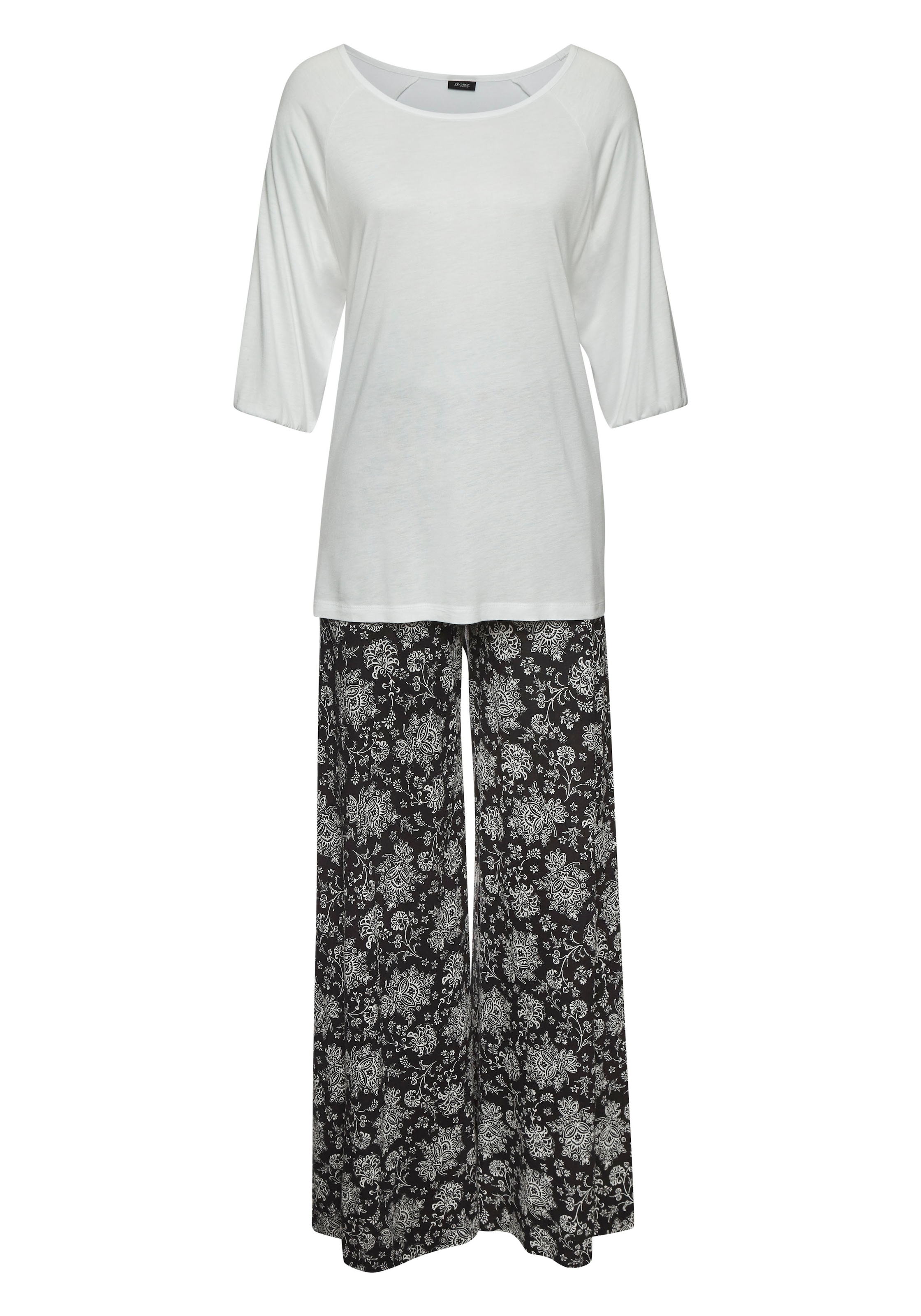 Vivance Dreams Pyjama 2-teilig, 2 tlg. mit Paisleymuster