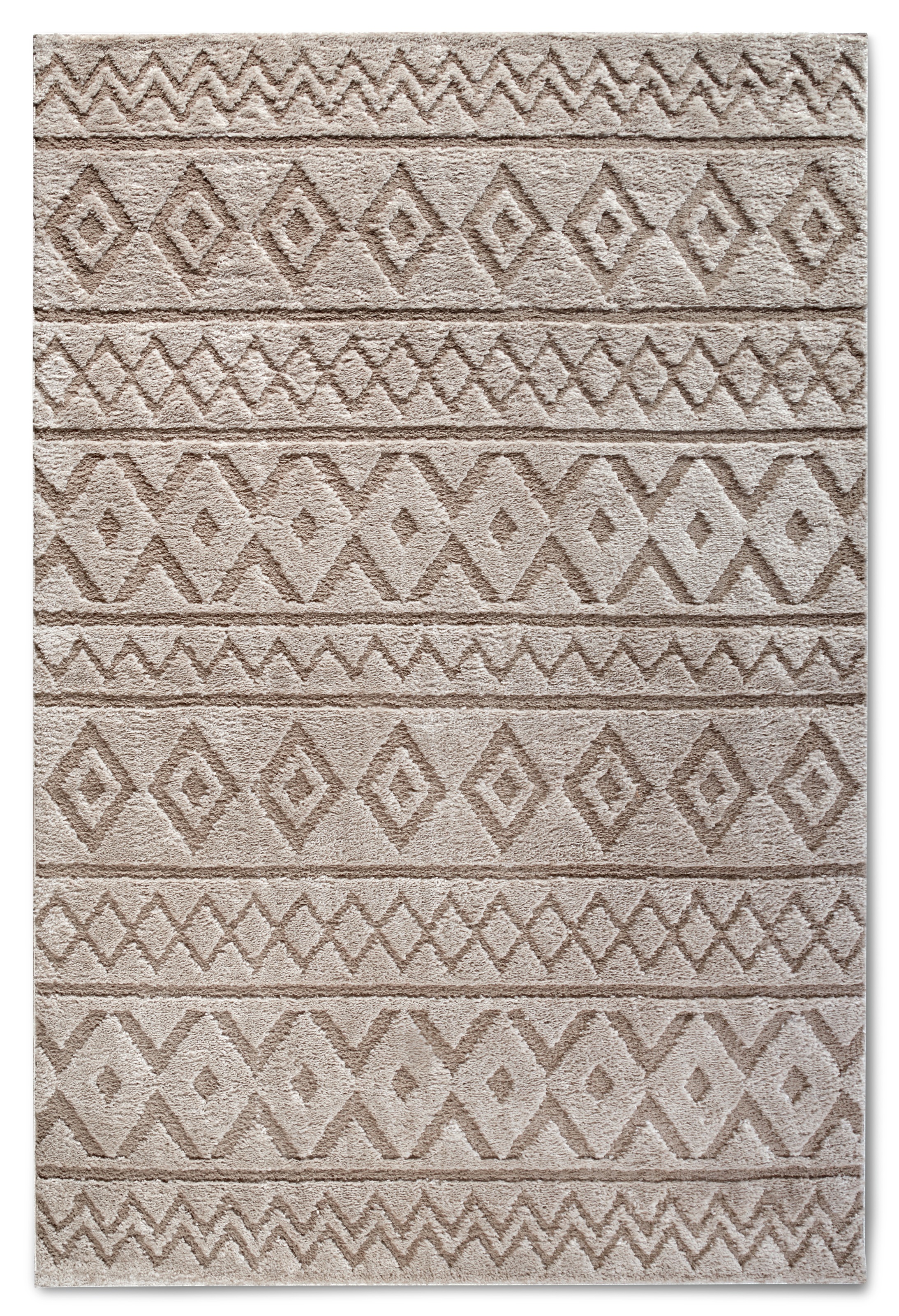 ELLE DECORATION Designteppich »Itinerance«, rechteckig, 18 mm Höhe, Hochflor, Shaggy, Läufer, weich, Langflor, modern, Hoch Tief Effekt