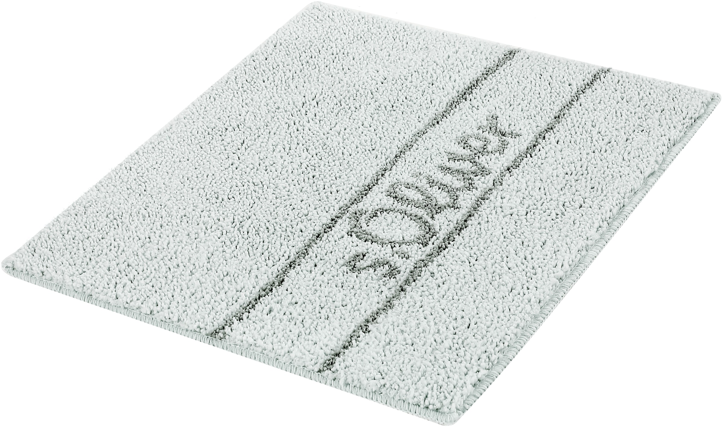 s.Oliver Badematte »Allie, Badvorleger, Badezimmer Teppich, Duschvorleger« Höhe 10 mm rutschhemmend beschichtet schnell trocknend | strapazierfähig Badteppich, weiche Haptik, unifarben mit s.Oliver Schriftzug