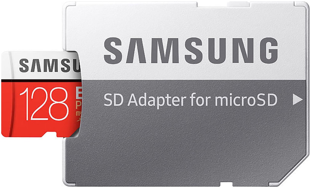 Samsung Speicherkarte »microSDXC 128 GB EVO Plus« (128 GB UHS-I Class 10 100 MB/s Lesegeschwindigkeit)