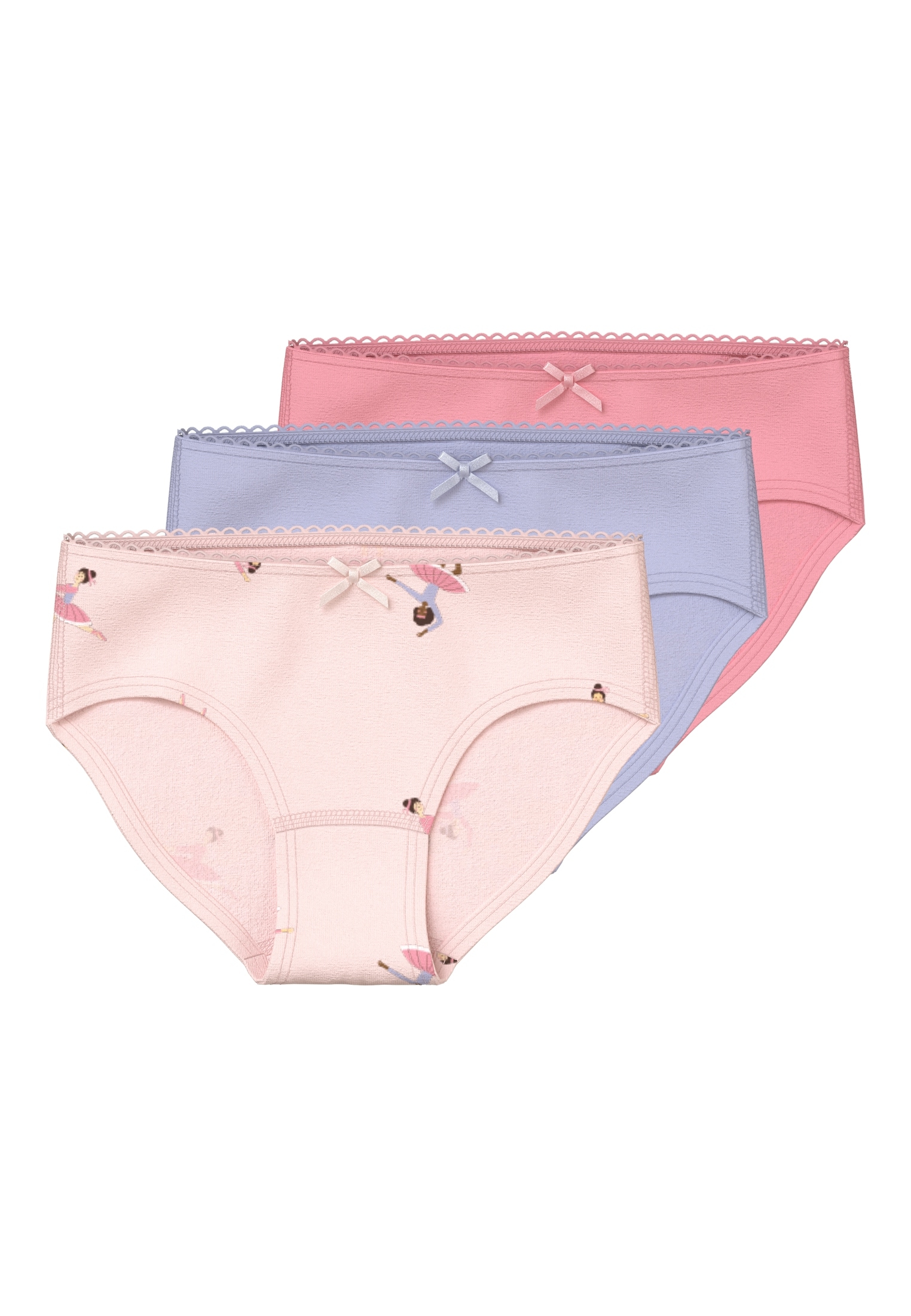 Name It Panty »NMFBRIEFS 3P BALLARINA NOOS«, (3 St.)
