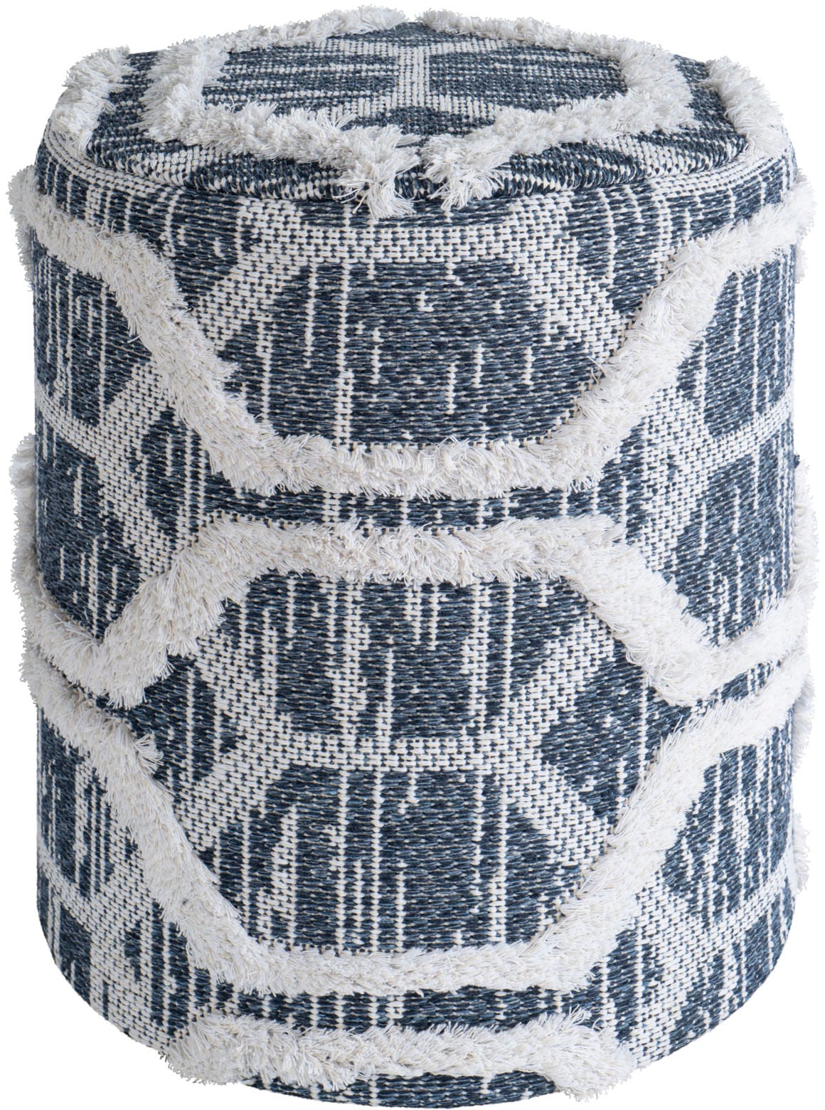 Obsession Sitzhocker »Hocker My Nomad Pouf«, (1 St.), rund, Ø 36 cm, Höhe 50 cm, handgearbeitet, Wohnzimmer & Schlafzimmer