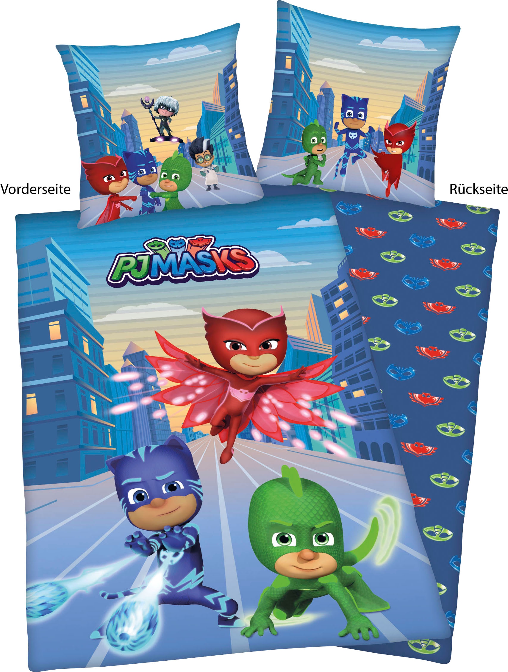 Jurassic World Kinderbettwäsche »PJ Masks«, mit tollem Motiv