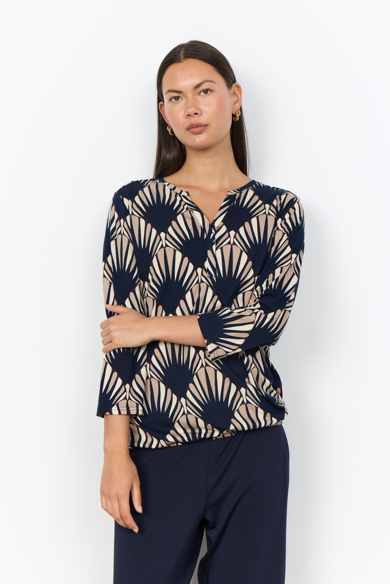 soyaconcept Shirtbluse »SC-FELICITY AOP 555« Baumwollmischung