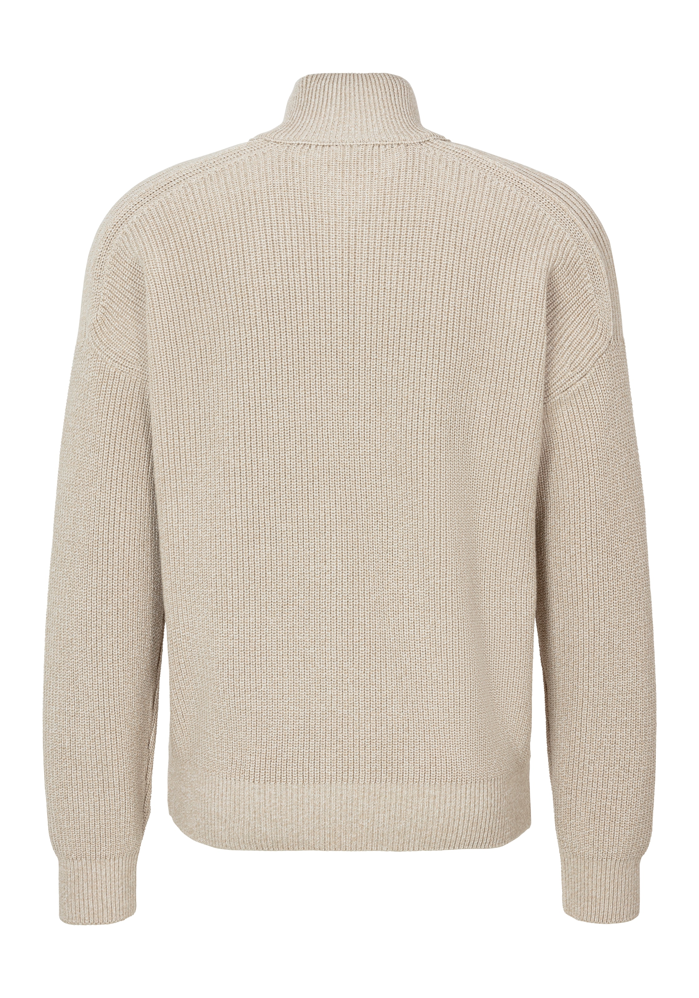 BOSS ORANGE Strickjacke »Kalandrio«, mit kontrastfarbigem Reißverschluss