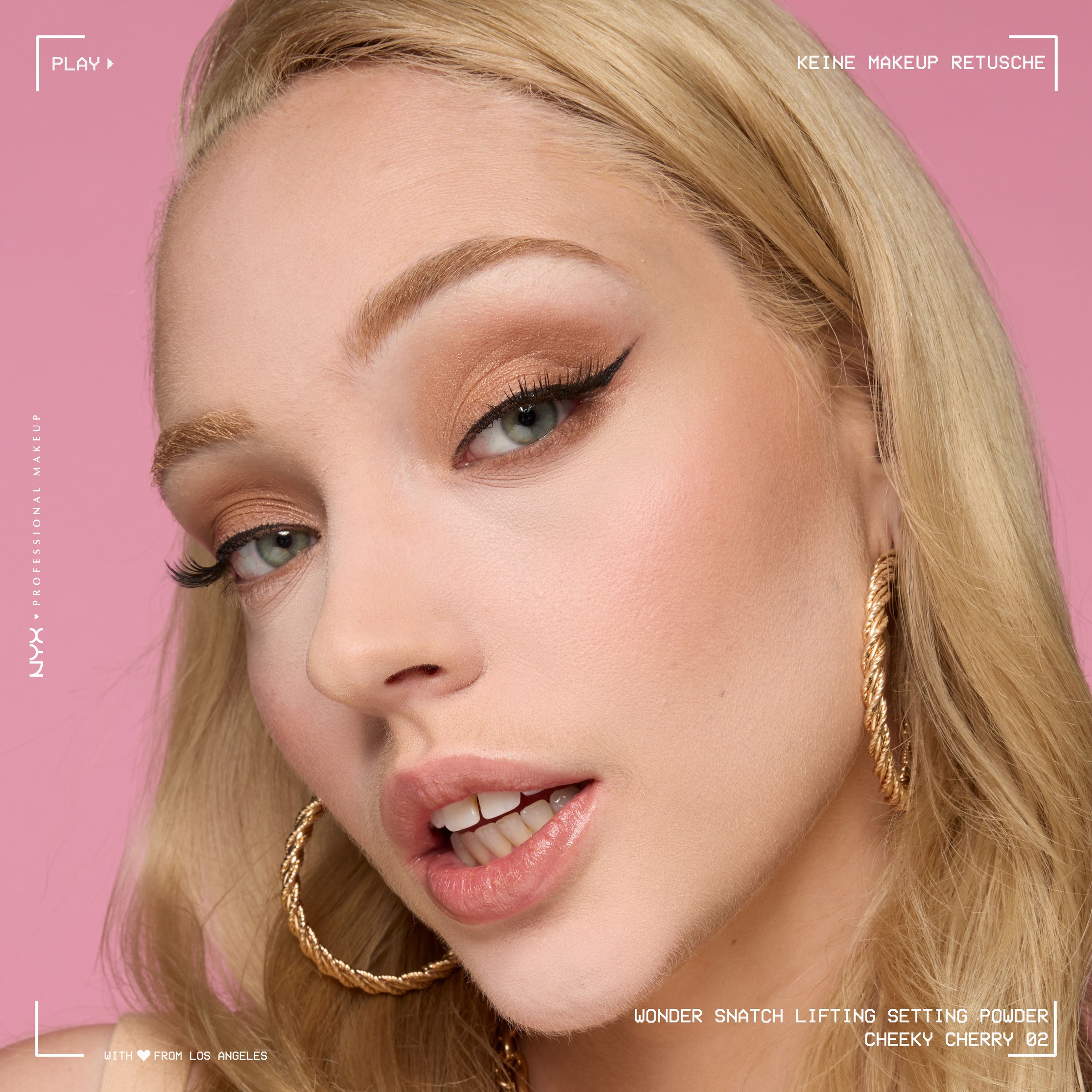 NYX Puder »NYX Professional Makeup Wonder Snatch Powder« angereichert mit grünem Tee für den antioxidativen Glow gesunder Haut
