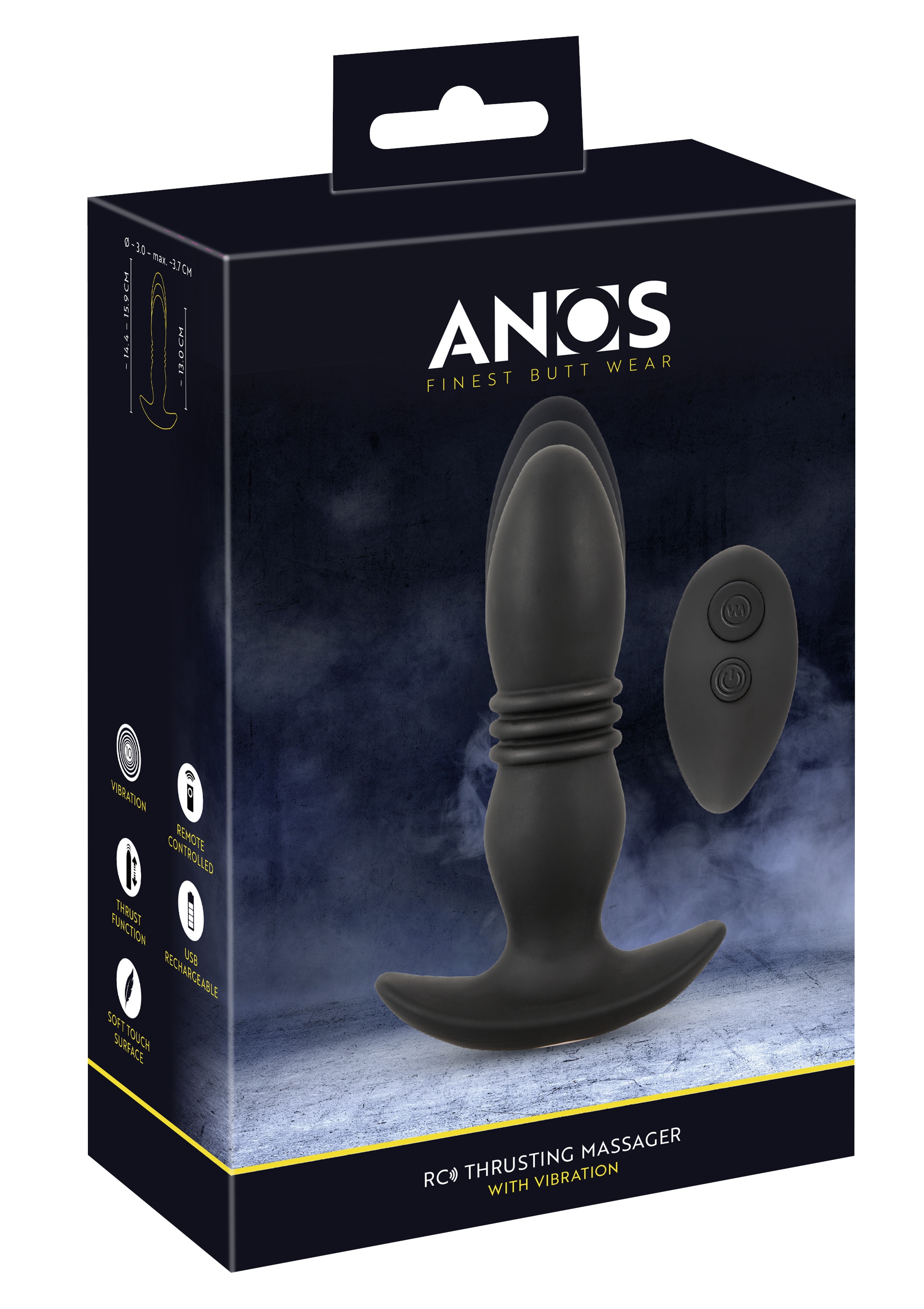 ANOS Anal-Stimulator »Analplug RC Thrusting Massager« ()