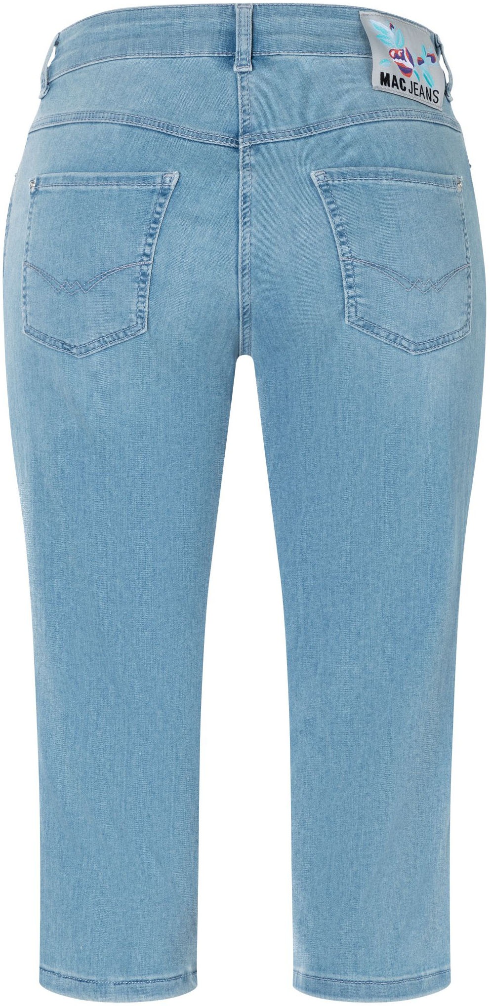 MAC Caprijeans »Dream-Sum«, Bequemer Sitz mit krempelbarem Saum