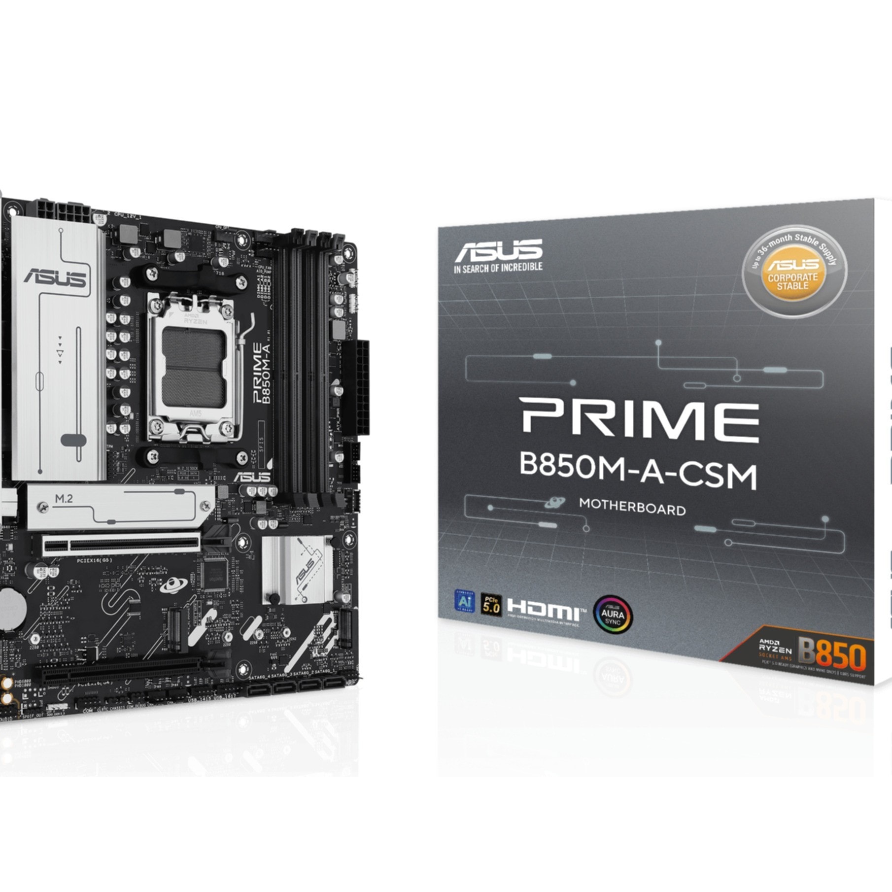 Asus Mainboard »PRIME B850M-A-CSM«