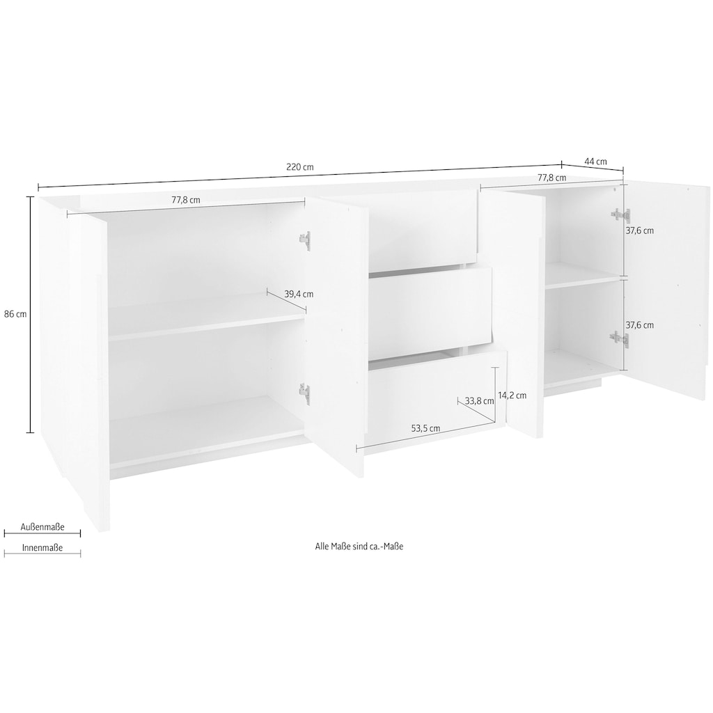 INOSIGN Sideboard »PING«