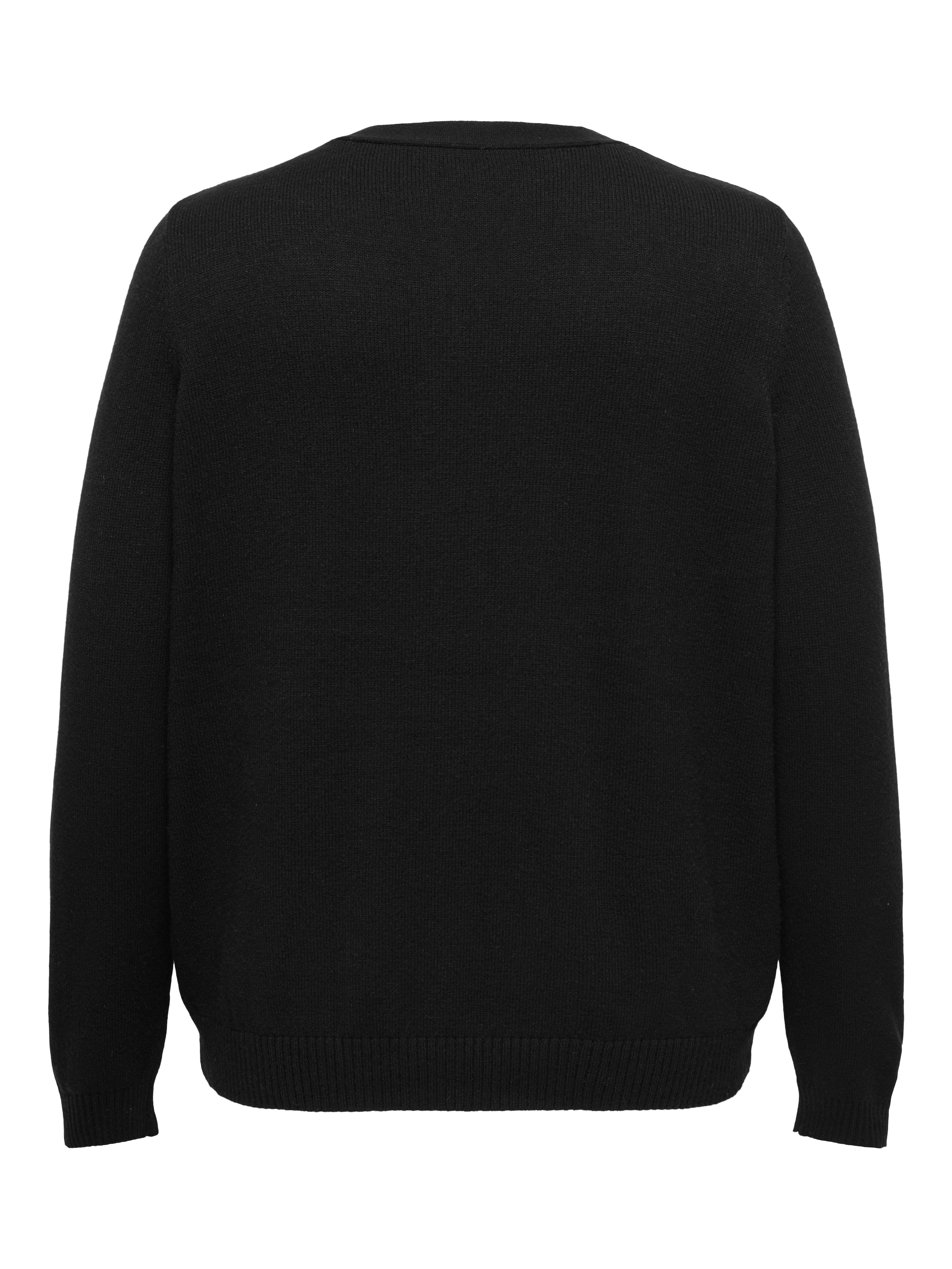 ONLY CARMAKOMA Strickjacke »CARPRINCESS LS SHORT CARDI NOOS« Viskosemischung