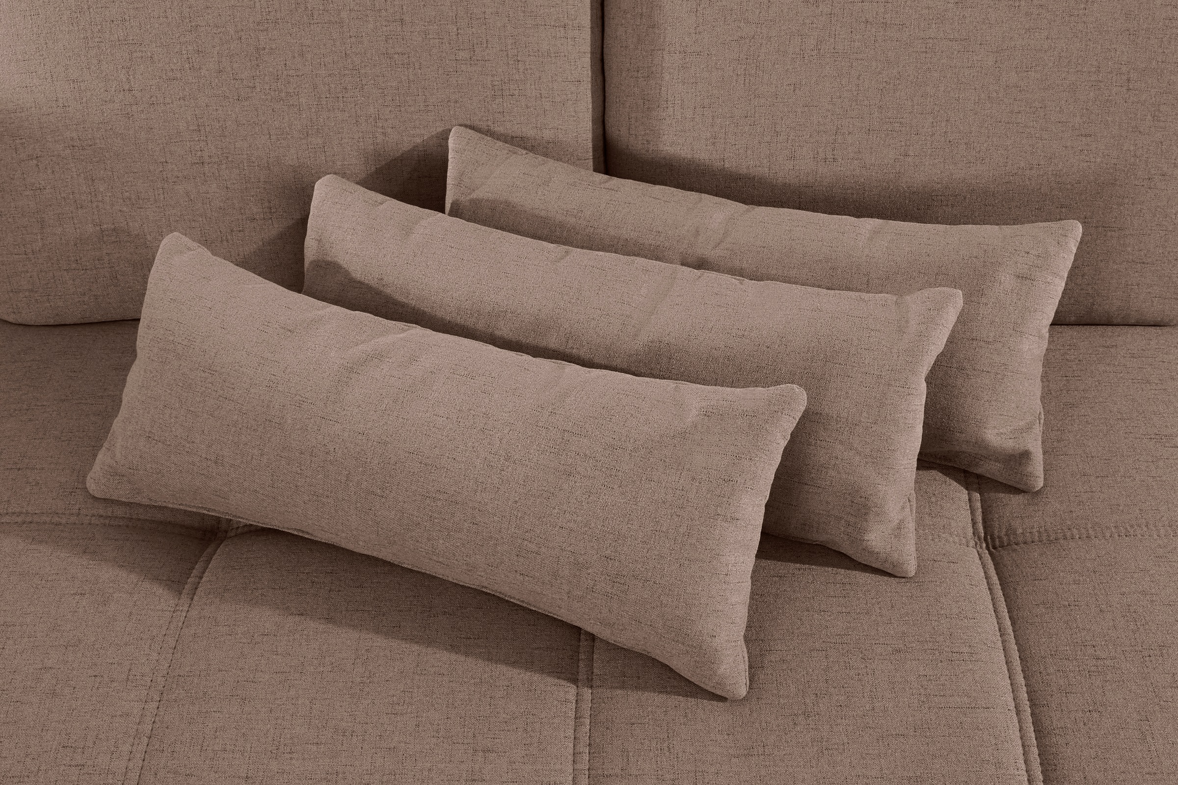 Places of Style Wohnlandschaft »Costello U-Form, mit Sitztiefenverstellung, Armteilverstellung und«, 3 Nierenkissen, optional Bettfunktion und Bettkasten